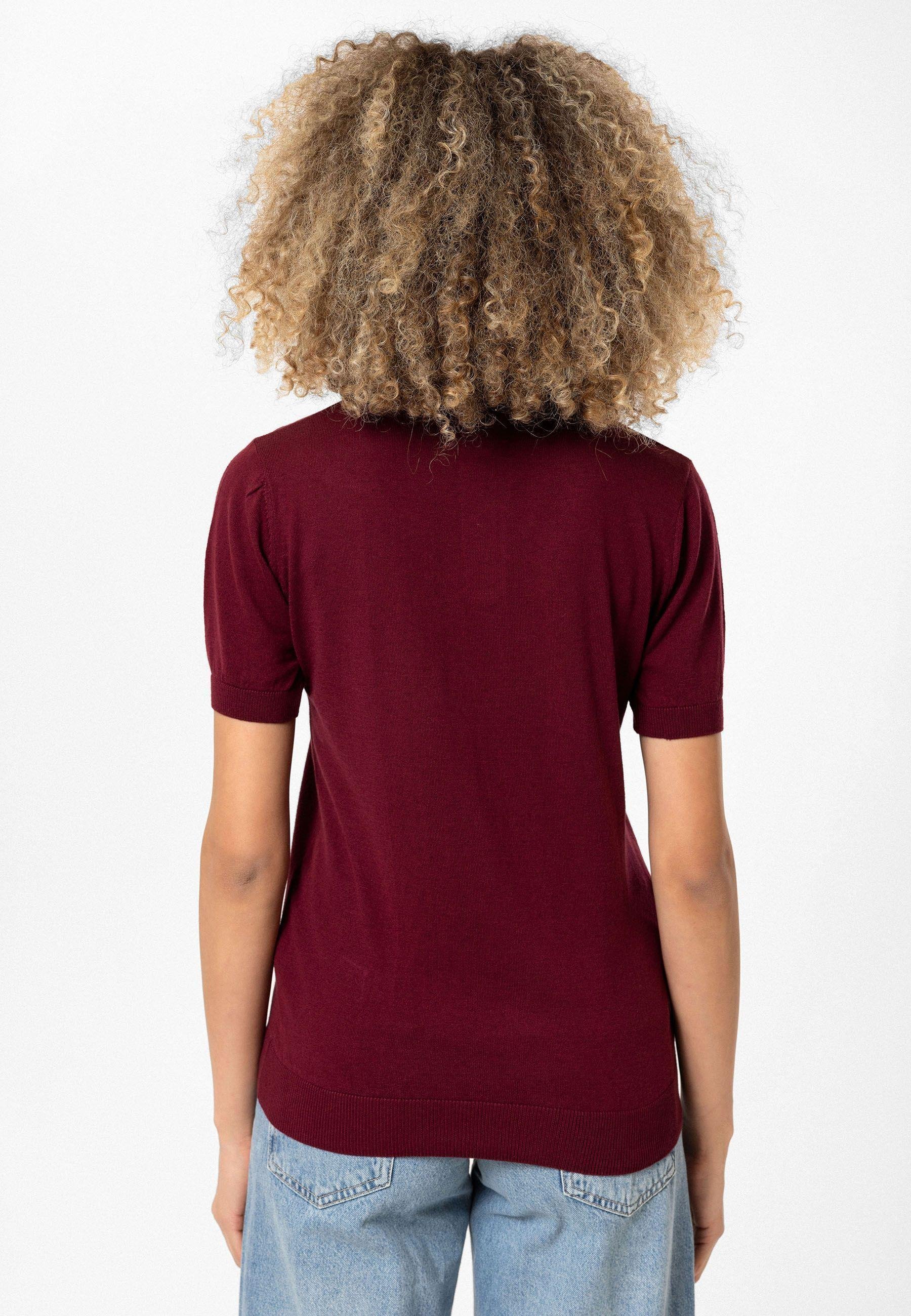 Celina Kadın Polo Yaka Triko T-Shirt