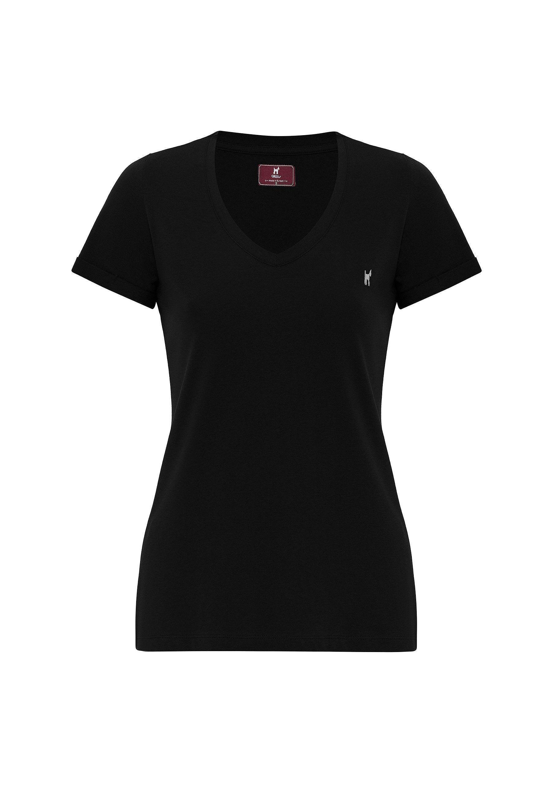 Christina Kadın Derin V Yaka Slim Fit T-Shirt