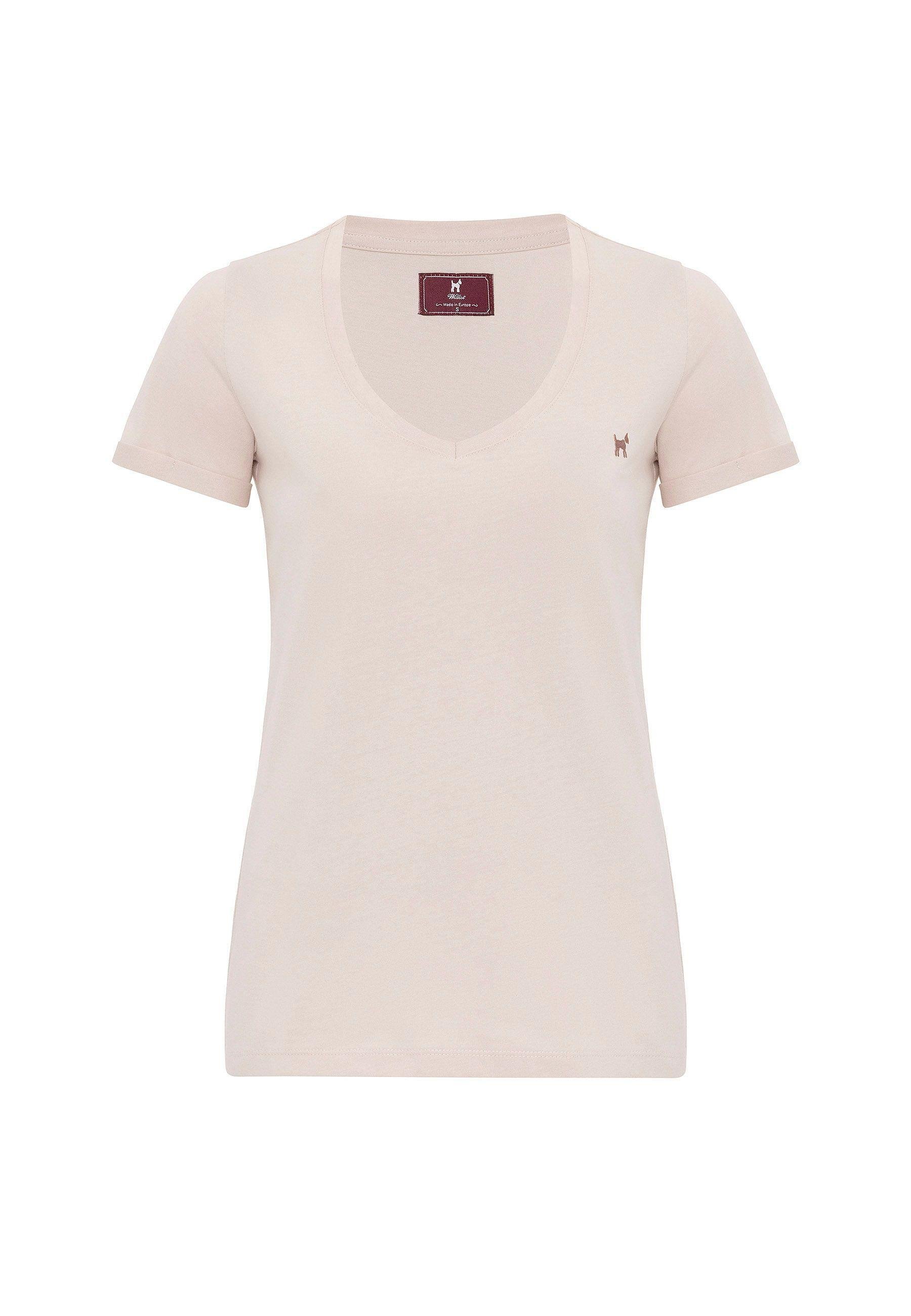 Christina Kadın Derin V Yaka Slim Fit T-Shirt
