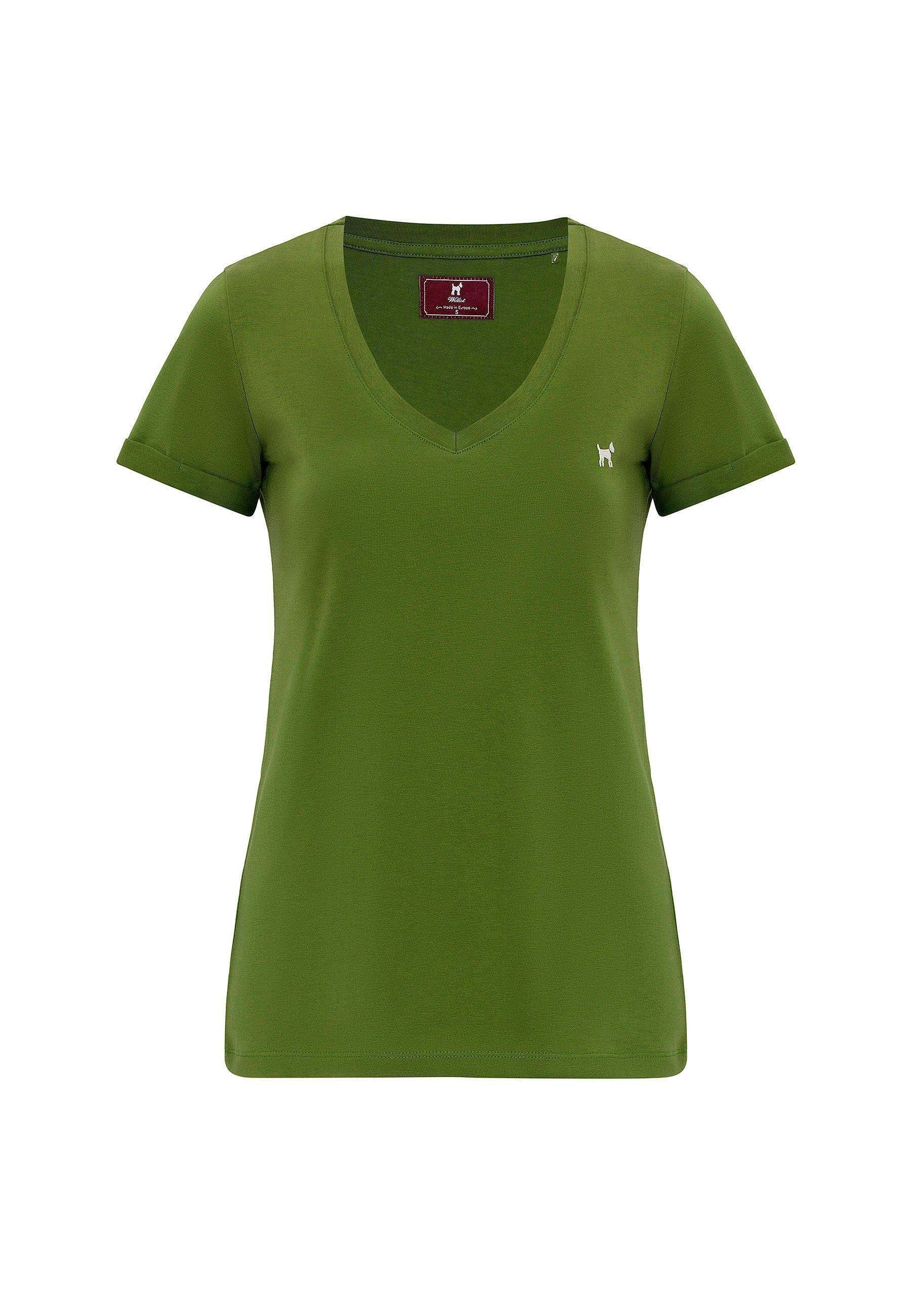 Christina Kadın Derin V Yaka Slim Fit T-Shirt