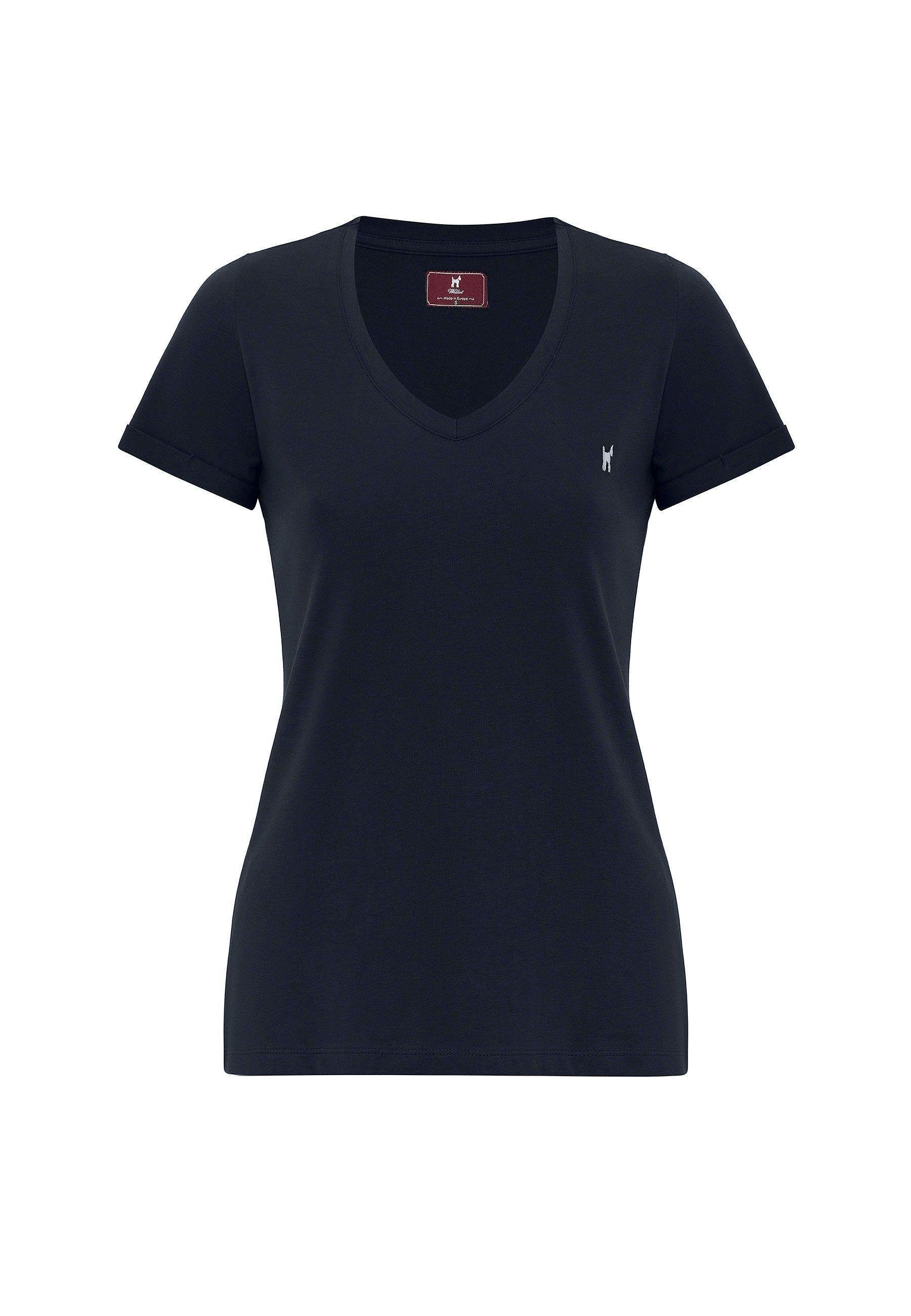 Christina Kadın Derin V Yaka Slim Fit T-Shirt
