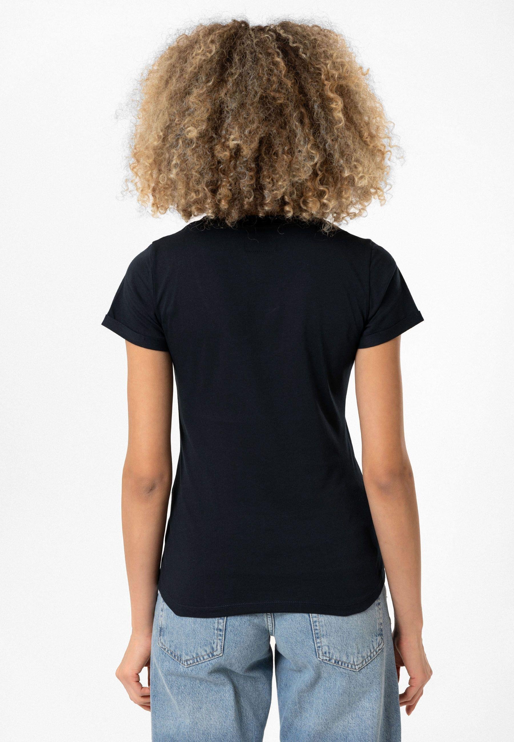 Christina Kadın Derin V Yaka Slim Fit T-Shirt
