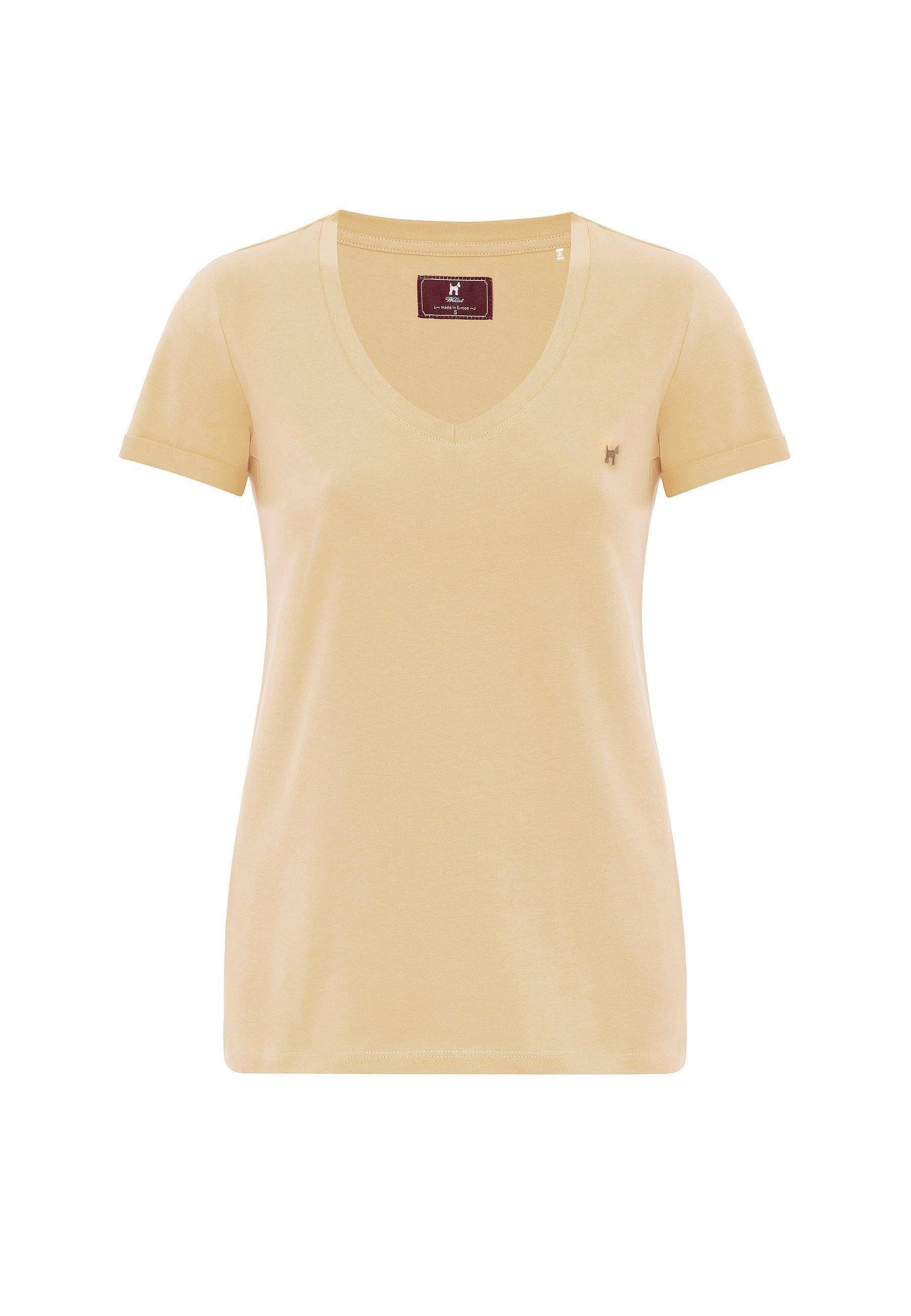 Christina Kadın Derin V Yaka Slim Fit T-Shirt