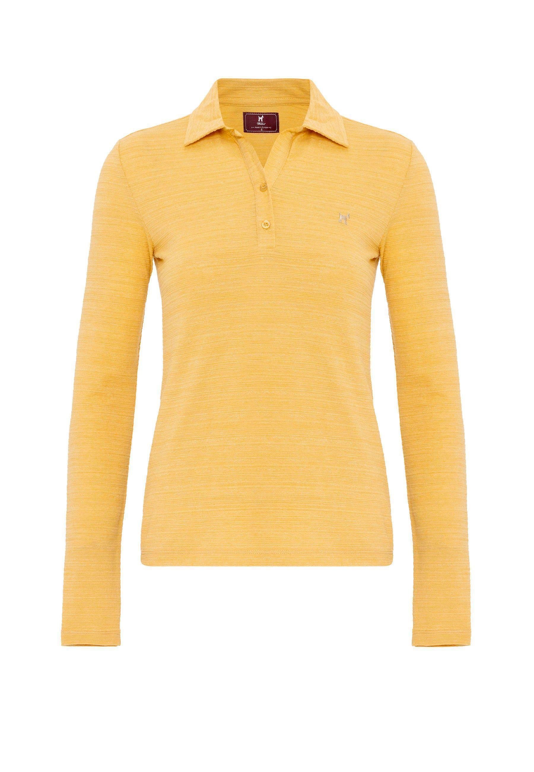 Cinzia Slim Fit Uzun Kollu Polo Yaka Kadın T-Shirt