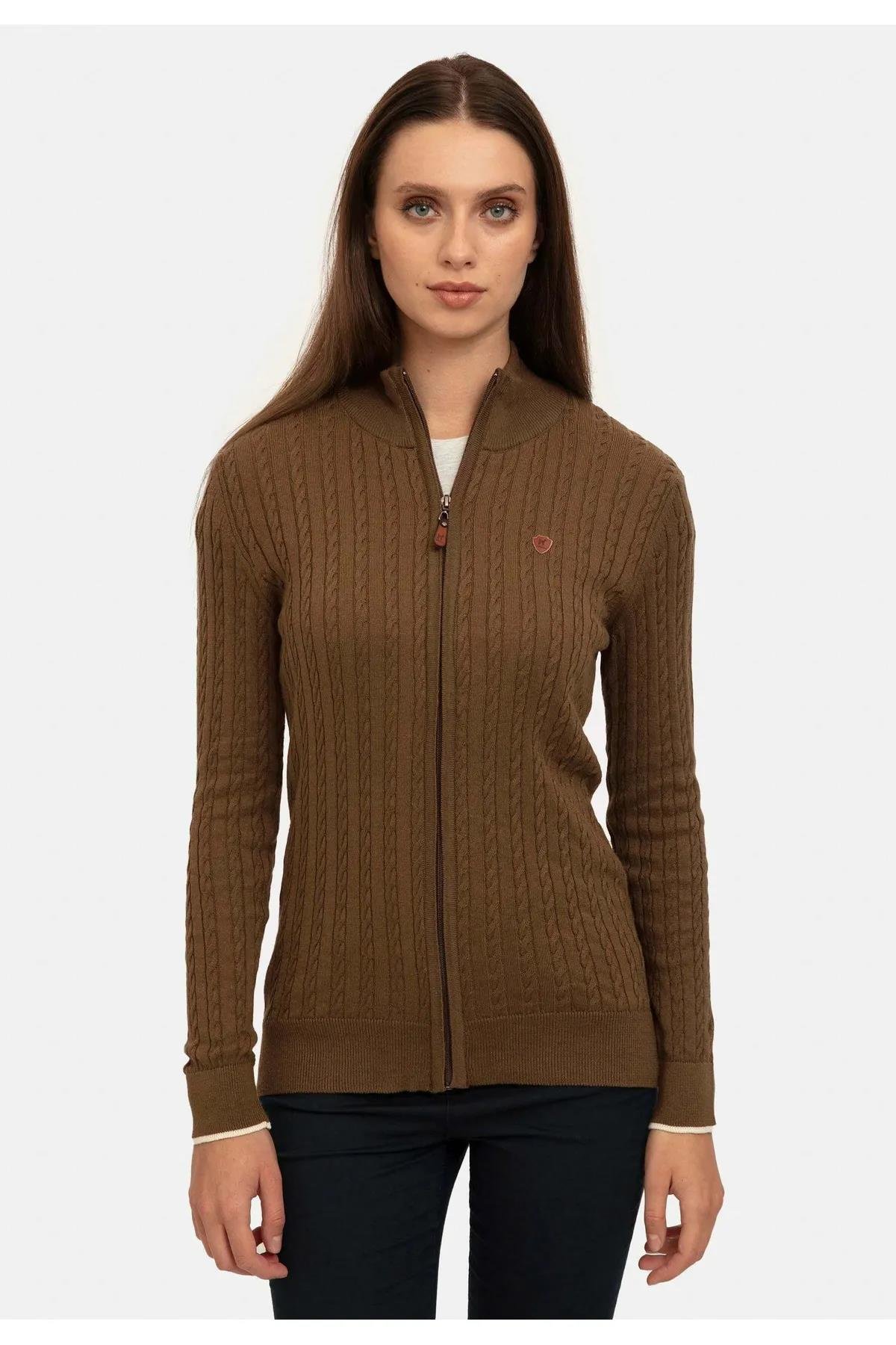 Coffin Kadın Slim Fit Hırka