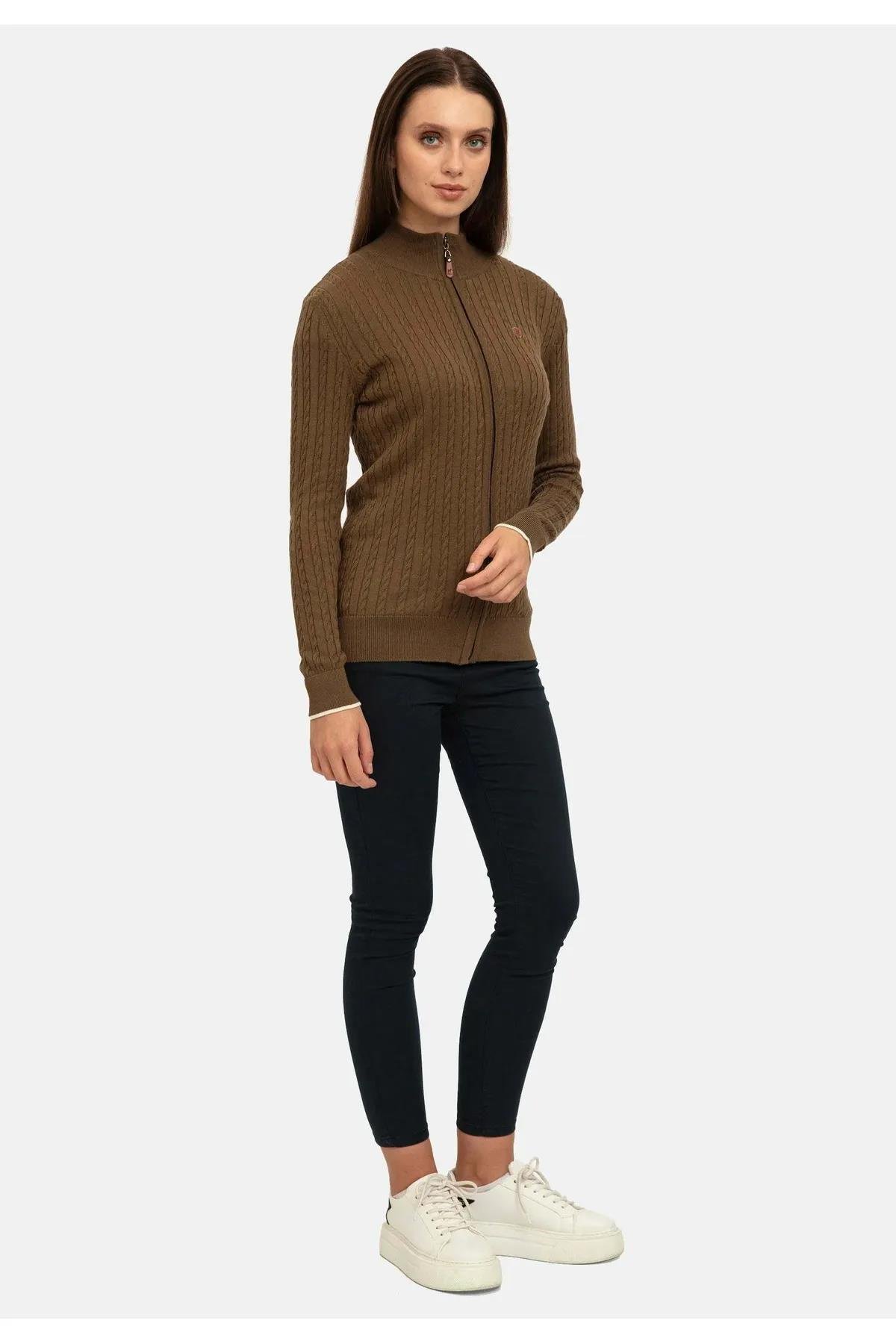 Coffin Kadın Slim Fit Hırka