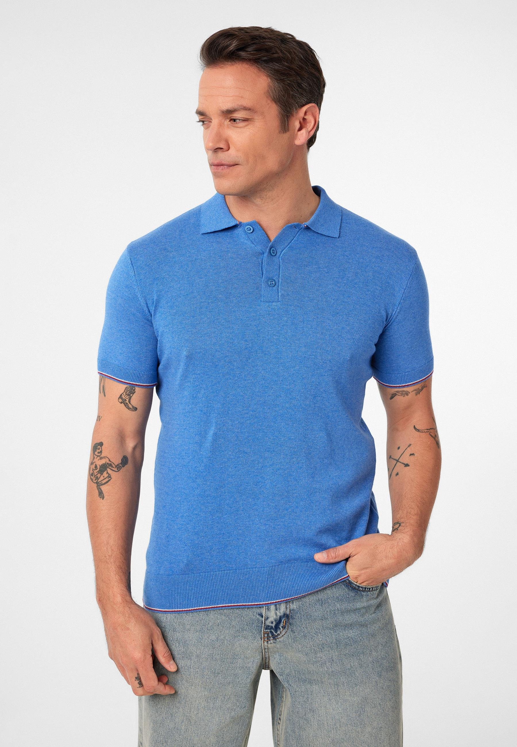 Constantin Erkek Regular Fit Triko Polo Yaka T-Shirt