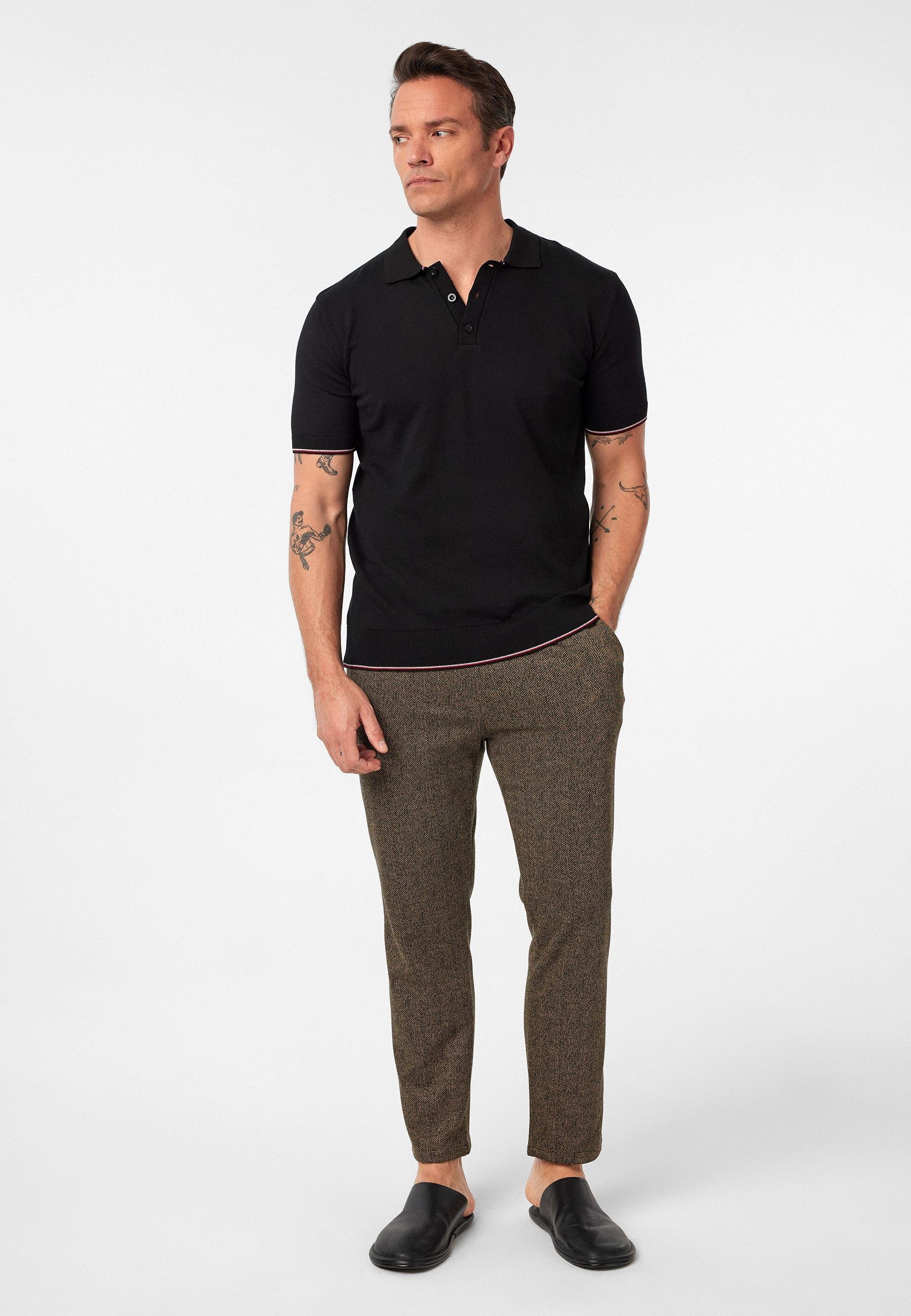 Constantin Erkek Regular Fit Triko Polo Yaka T-Shirt