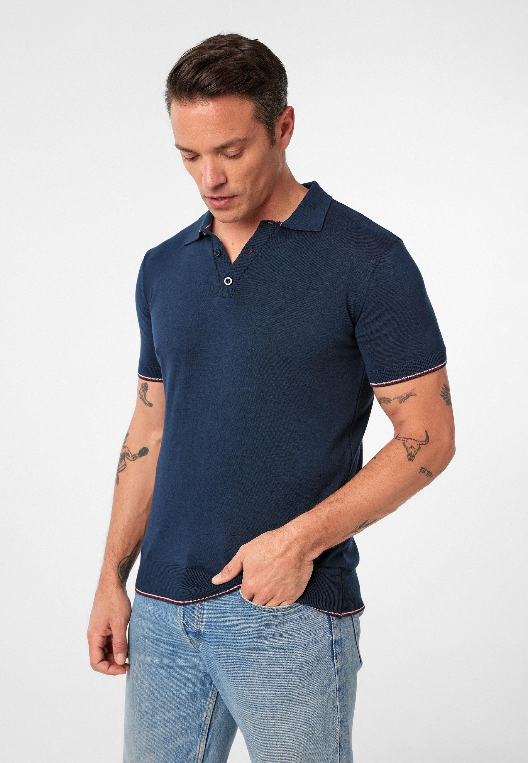 Constantin Erkek Regular Fit Triko Polo Yaka T-Shirt