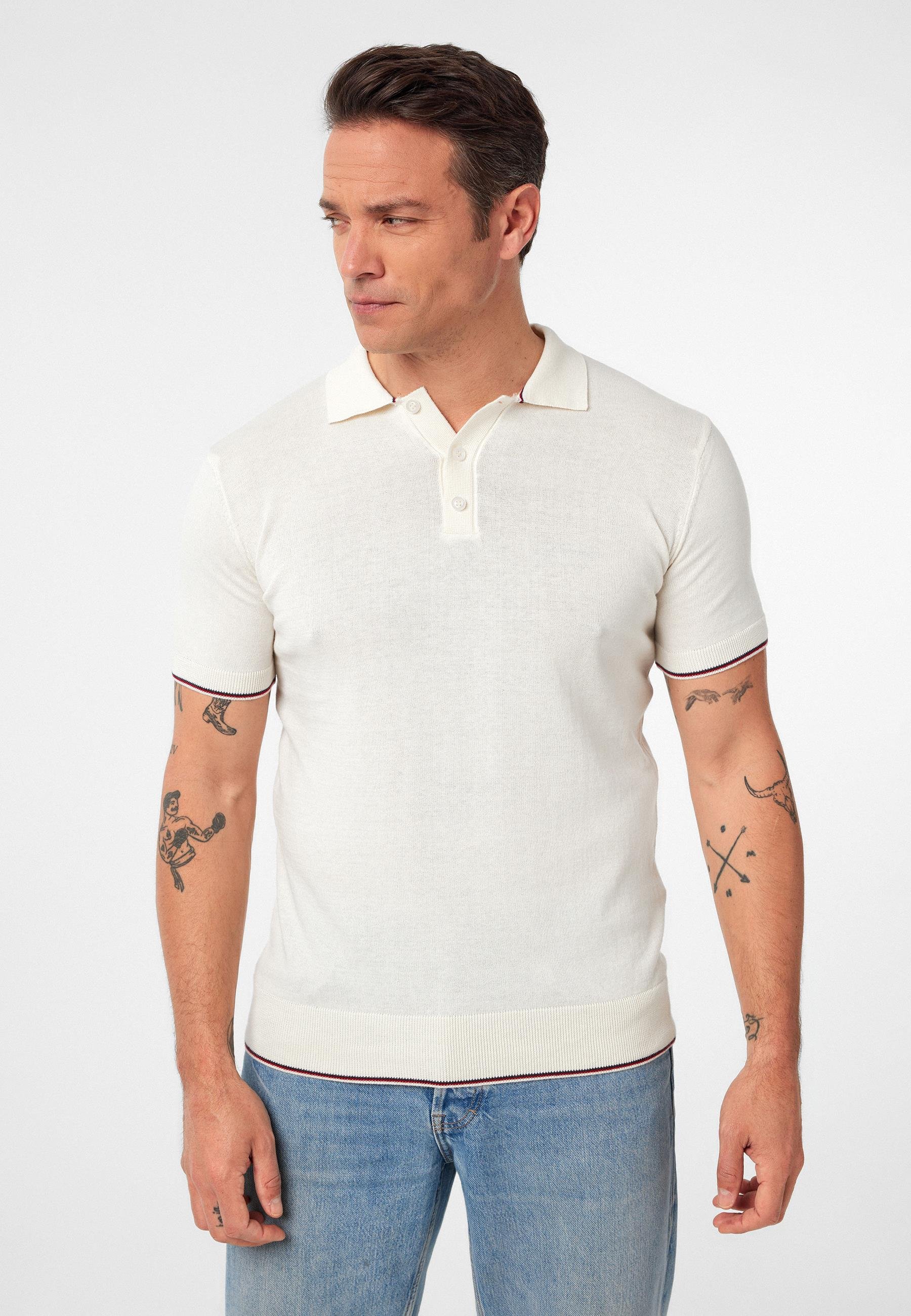 Constantin Erkek Regular Fit Triko Polo Yaka T-Shirt