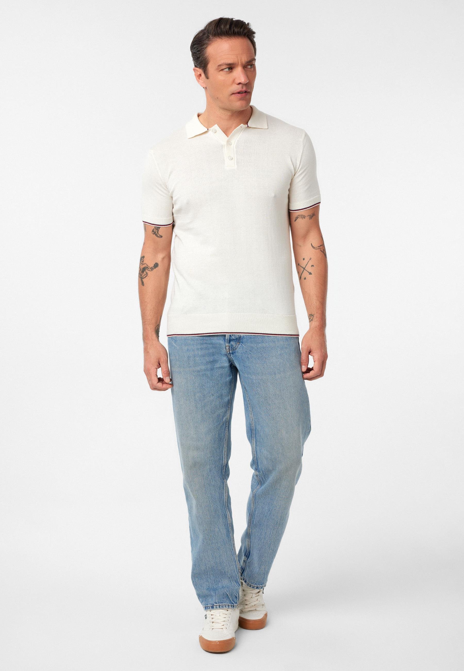 Constantin Erkek Regular Fit Triko Polo Yaka T-Shirt