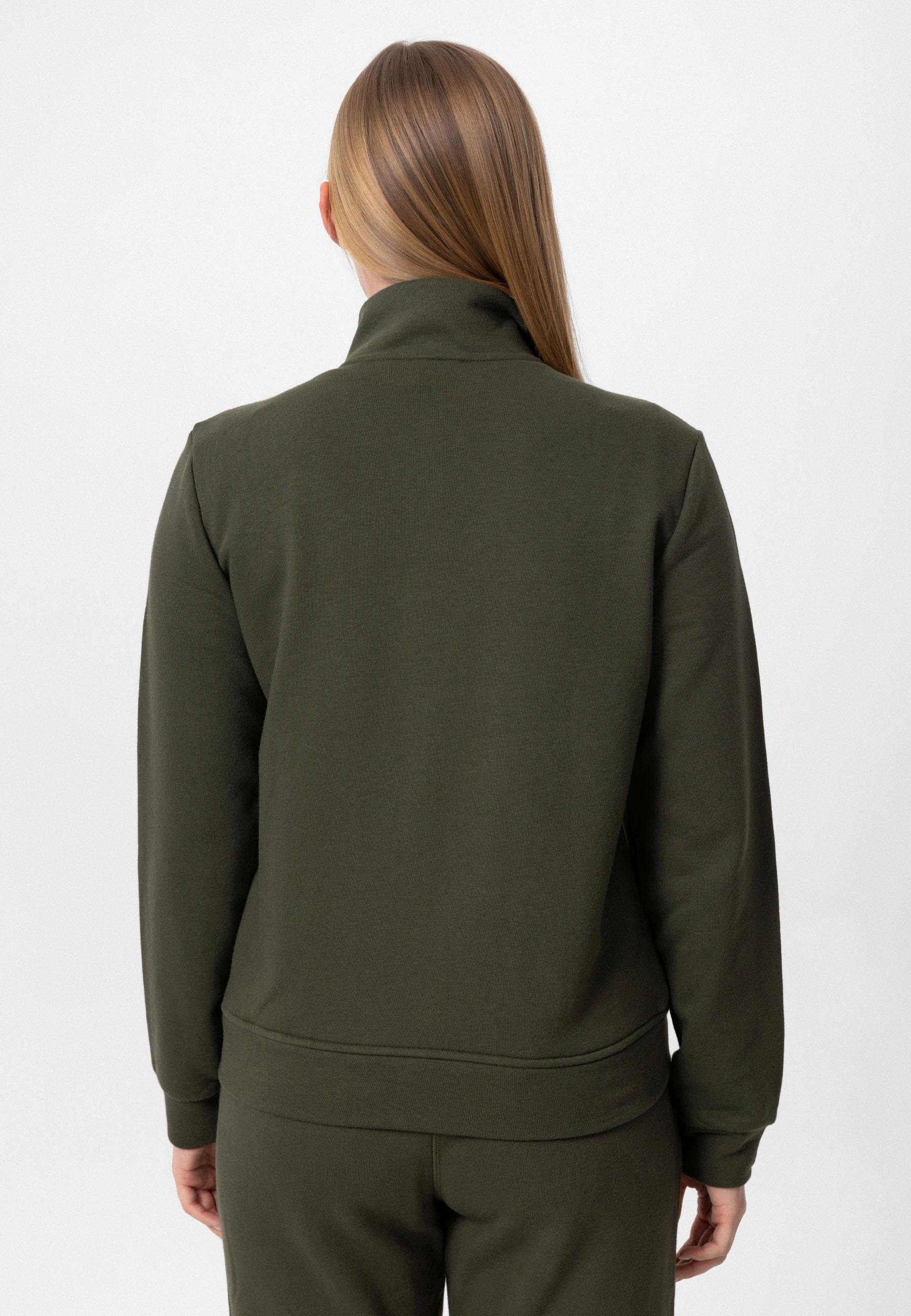 David Kadın Regular Fermuarlı Sweatshirt