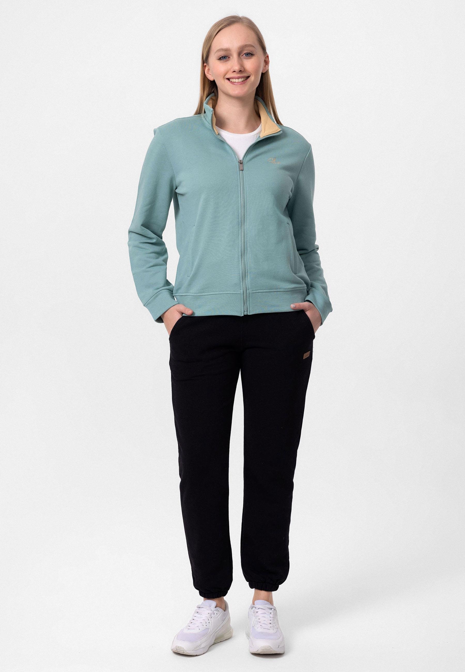 David Kadın Regular Fermuarlı Sweatshirt