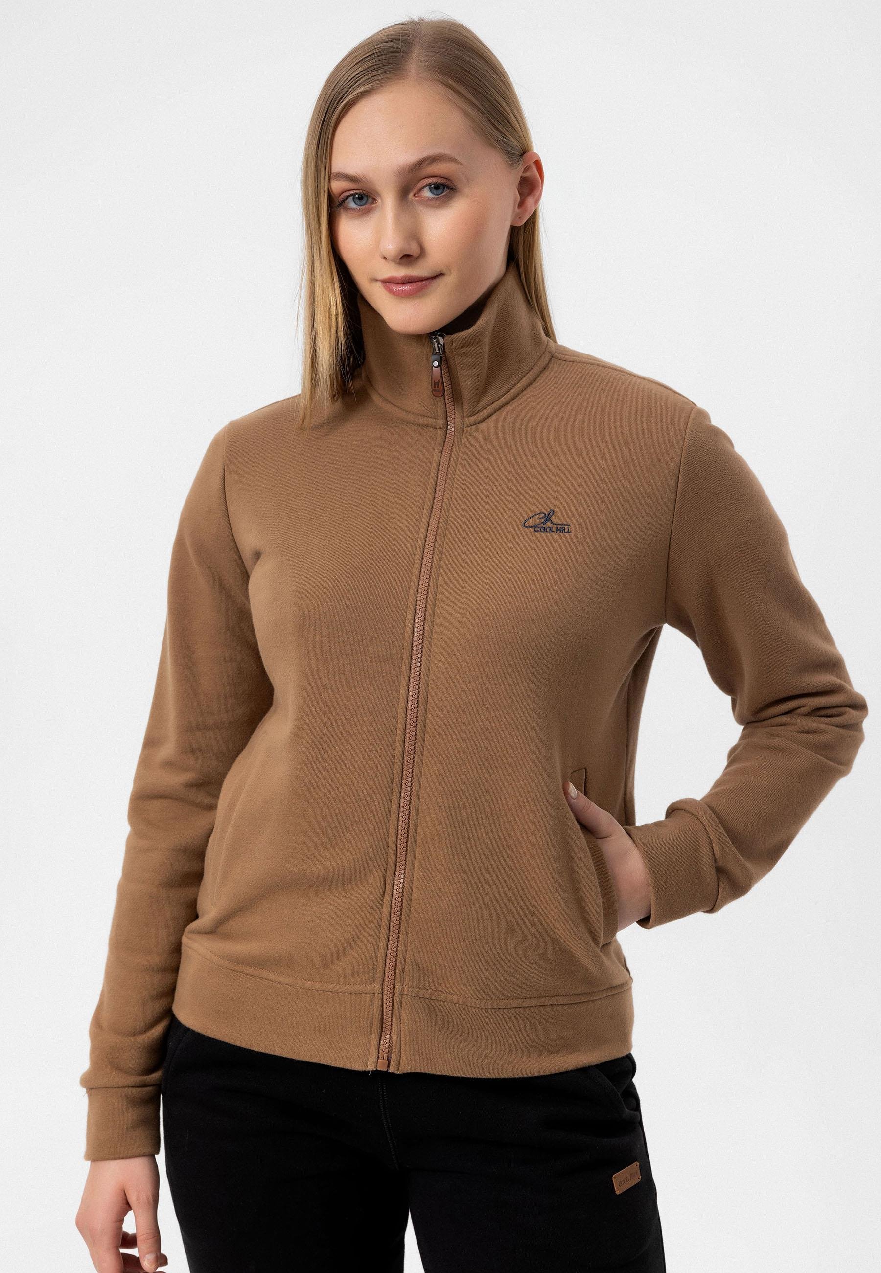 David Kadın Regular Fermuarlı Sweatshirt