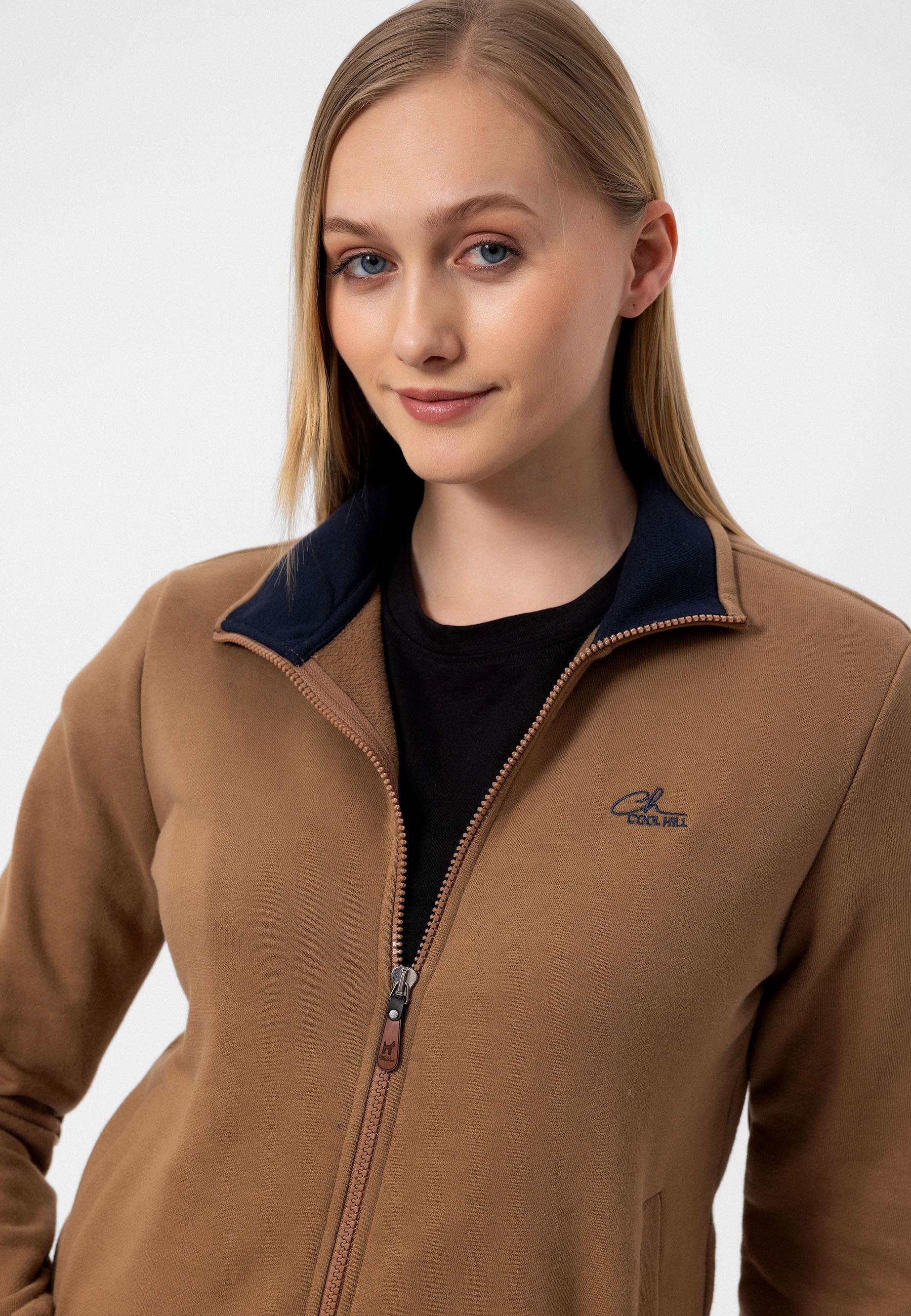 David Kadın Regular Fermuarlı Sweatshirt
