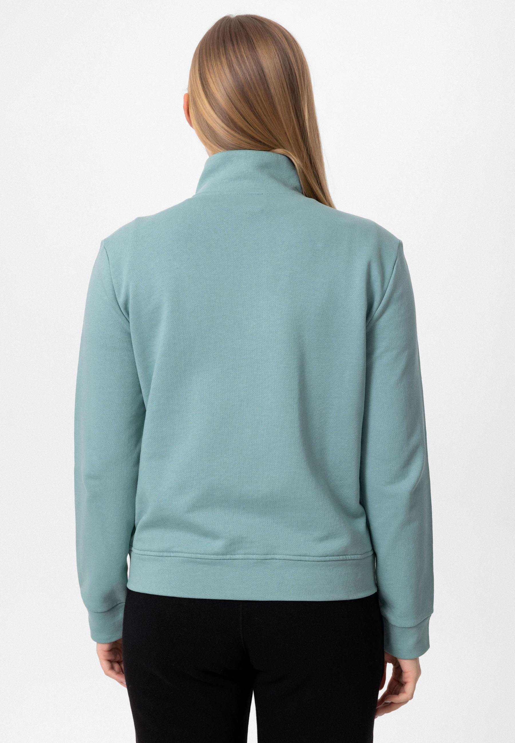 David Kadın Regular Fermuarlı Sweatshirt