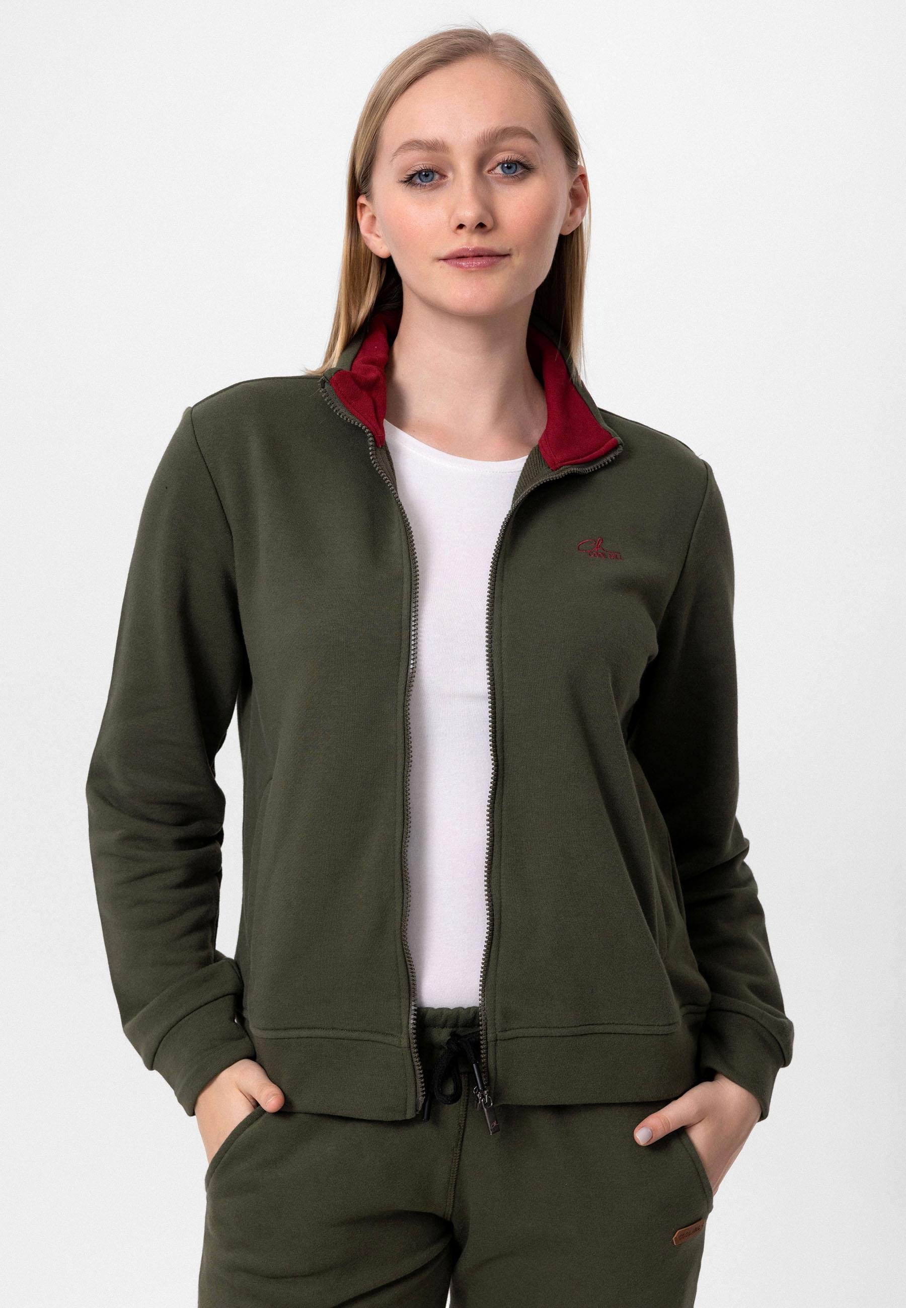 David Kadın Regular Fermuarlı Sweatshirt