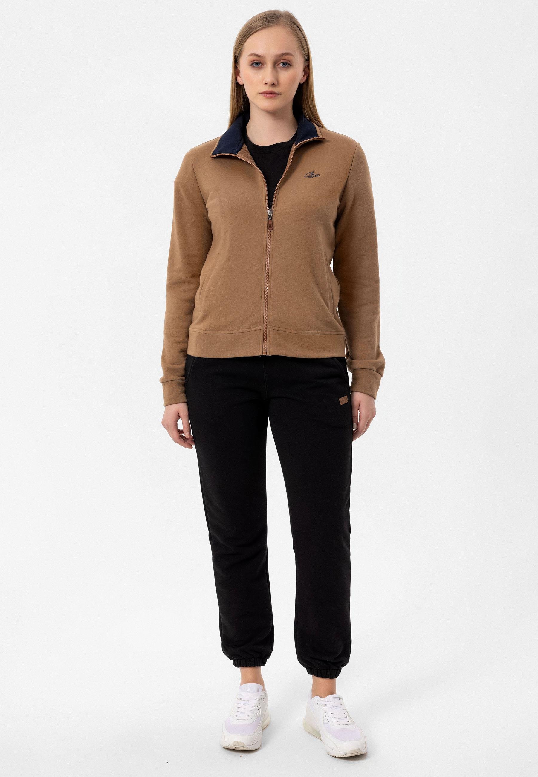 David Kadın Regular Fermuarlı Sweatshirt