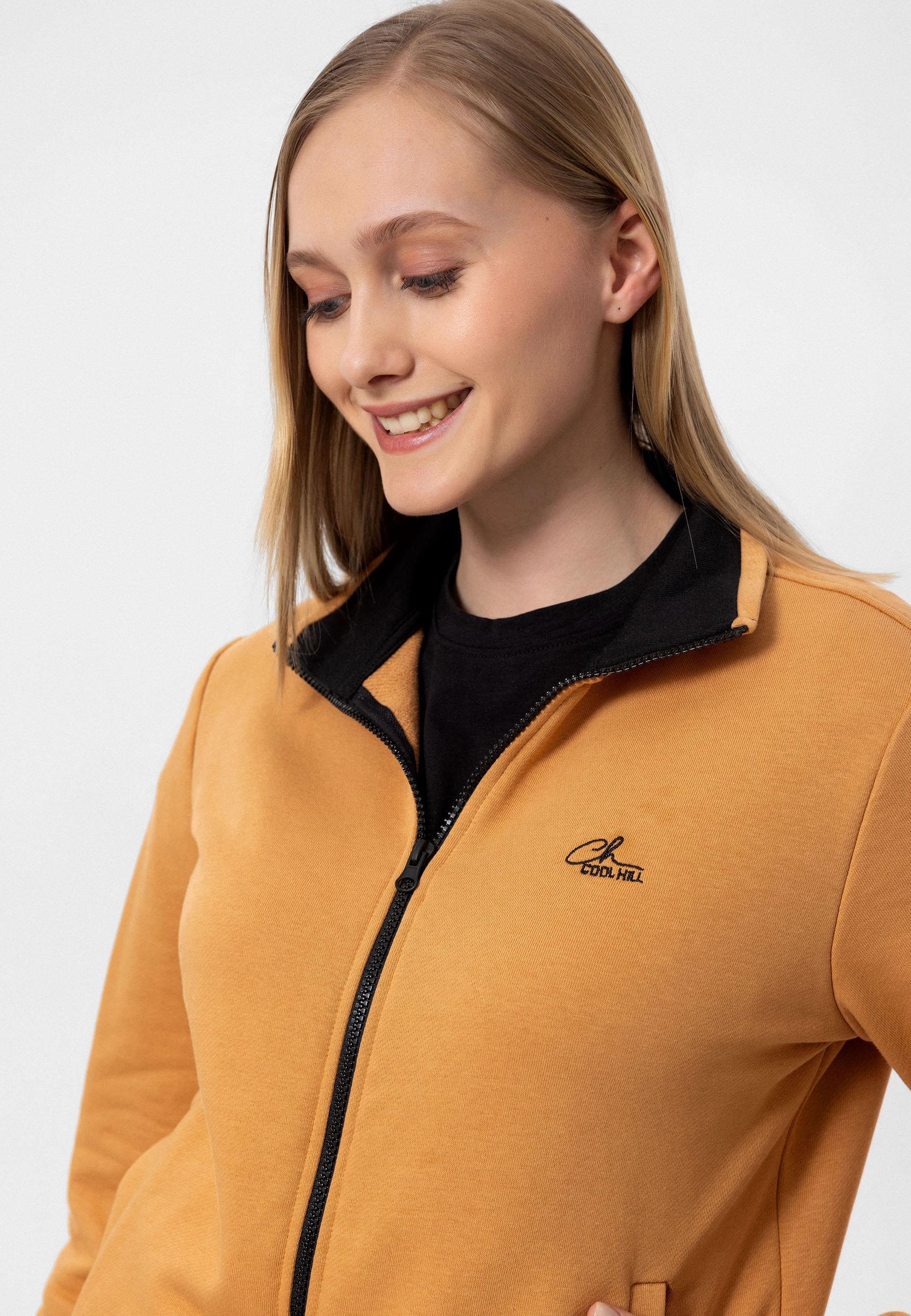 David Kadın Regular Fermuarlı Sweatshirt