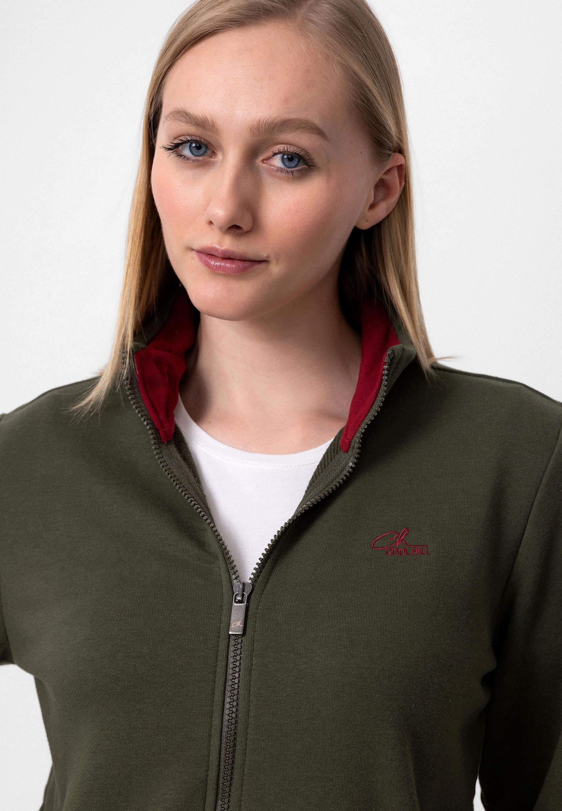 David Kadın Regular Fermuarlı Sweatshirt