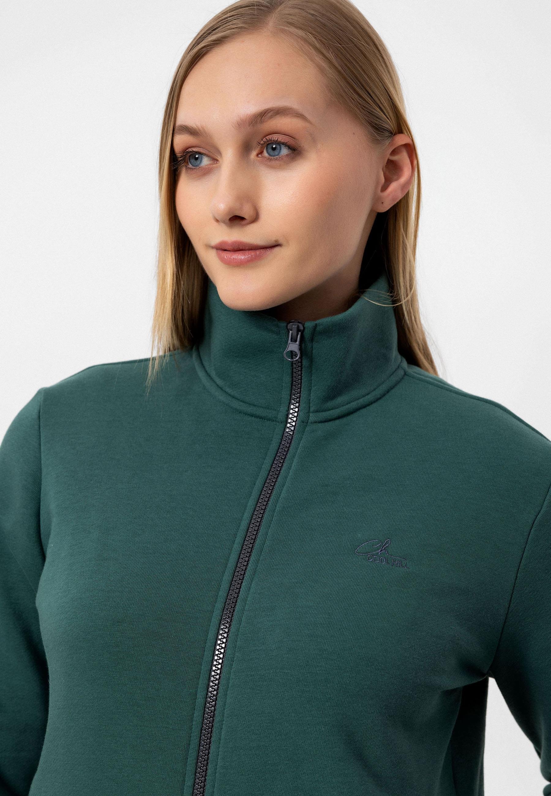 David Kadın Regular Fermuarlı Sweatshirt