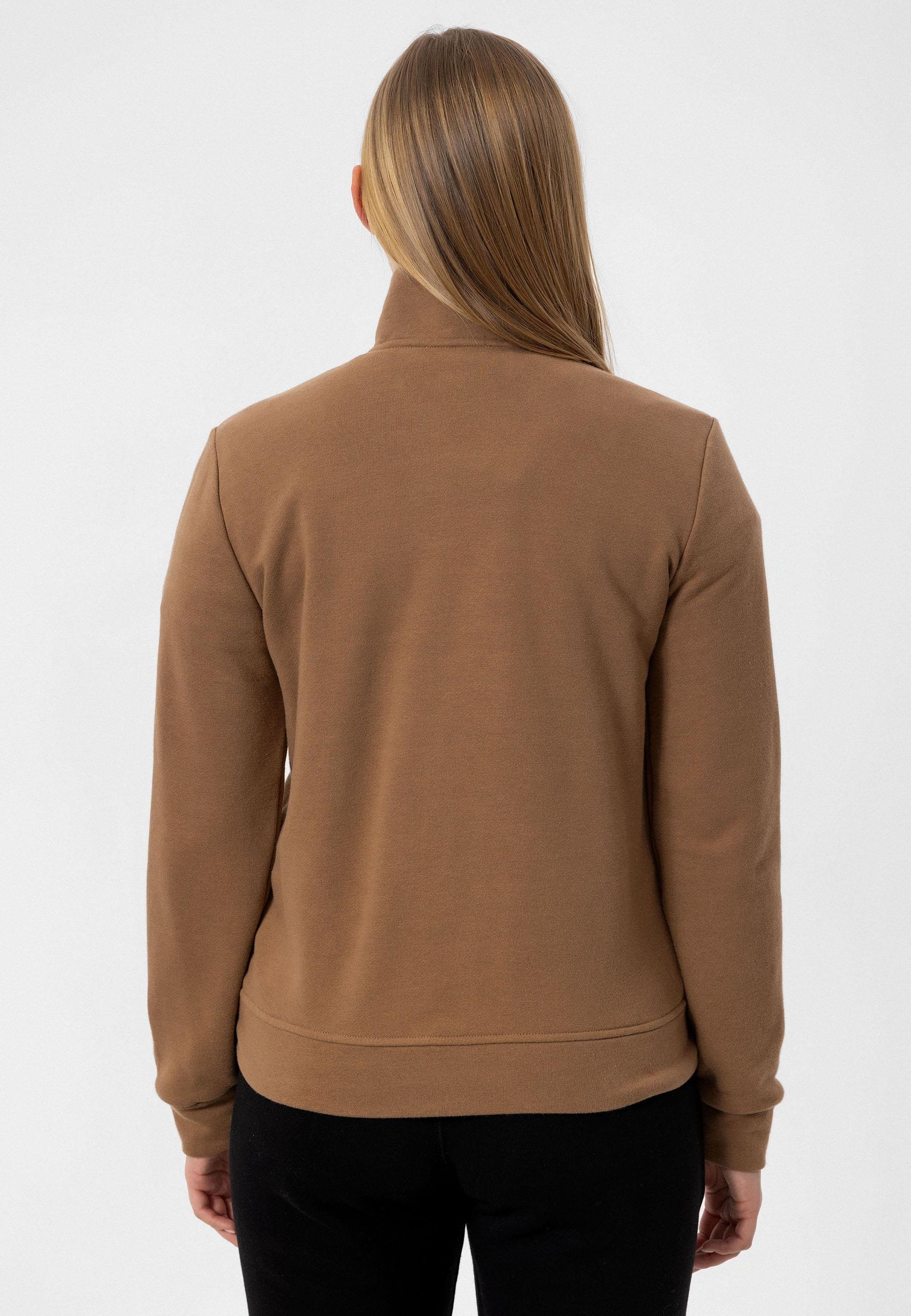 David Kadın Regular Fermuarlı Sweatshirt
