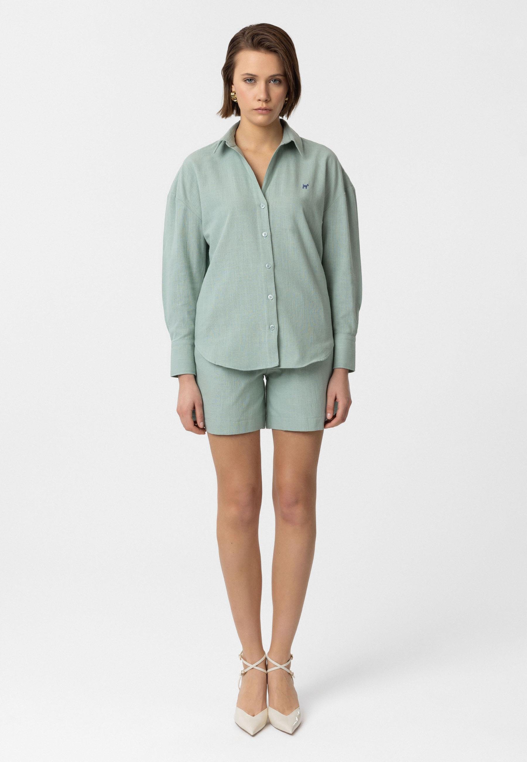 Dayanara Kadın Oversize Şort Takım