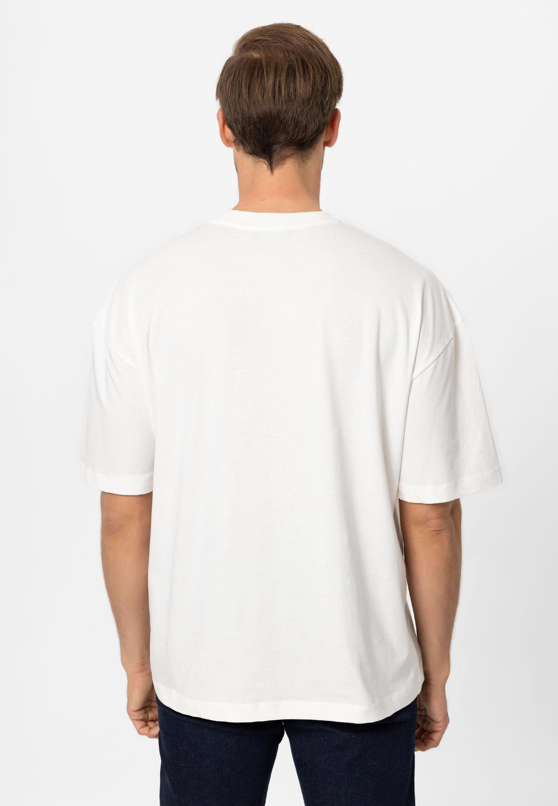 Erkek Oversize Nakışlı T-Shirt