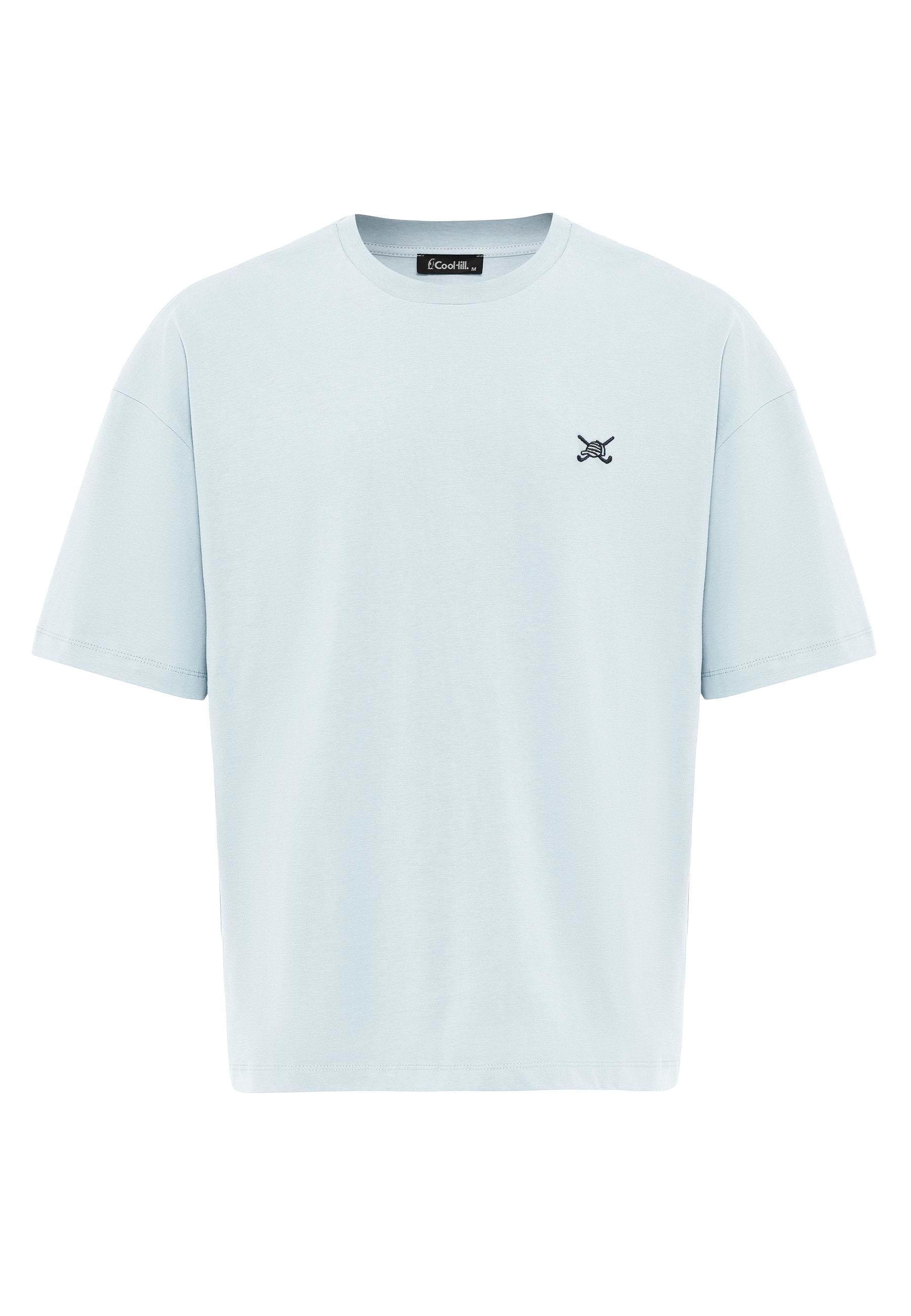 Erkek Oversize Nakışlı T-Shirt