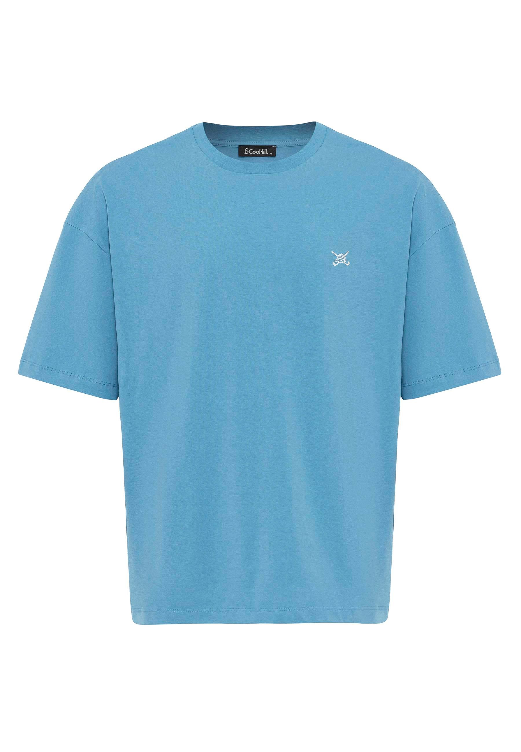 Erkek Oversize Nakışlı T-Shirt