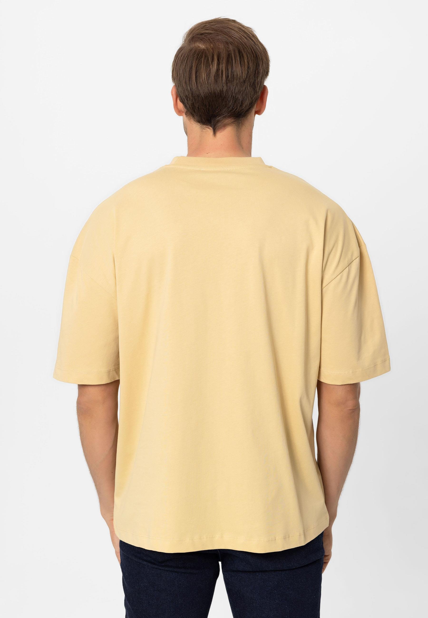 Erkek Oversize Nakışlı T-Shirt