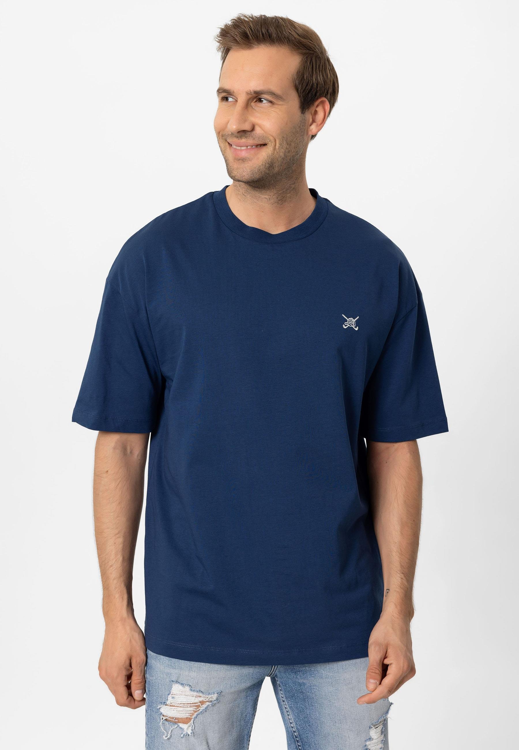 Erkek Oversize Nakışlı T-Shirt