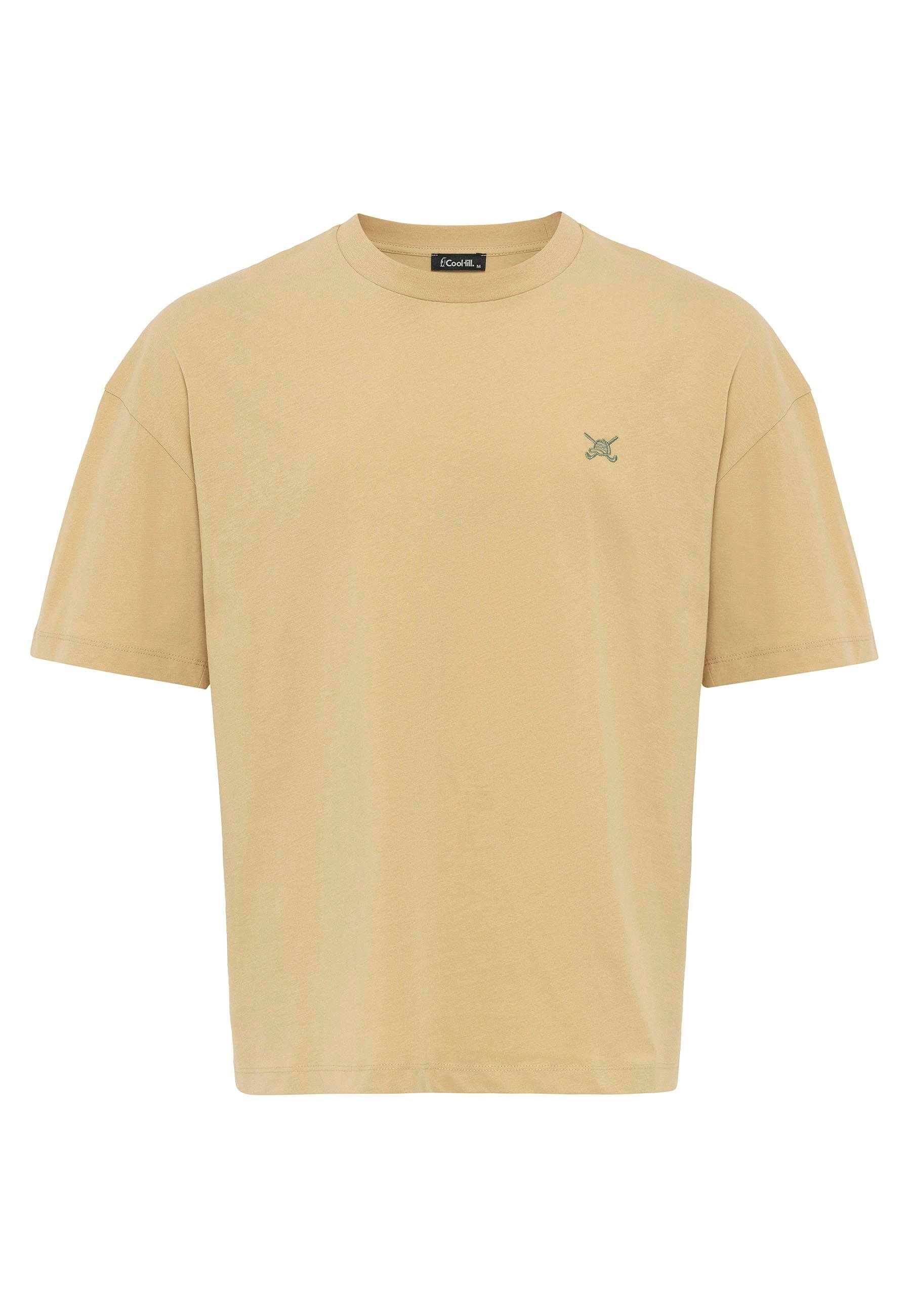 Erkek Oversize Nakışlı T-Shirt