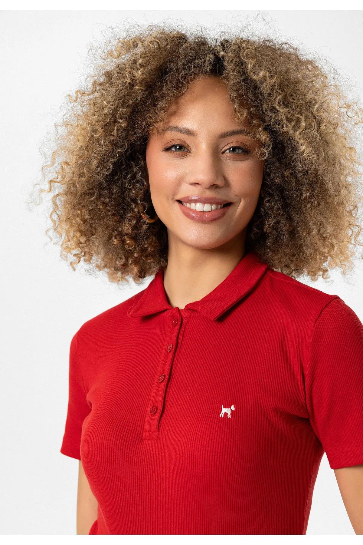 Esperanza Kadın Polo Yaka 2'li Body