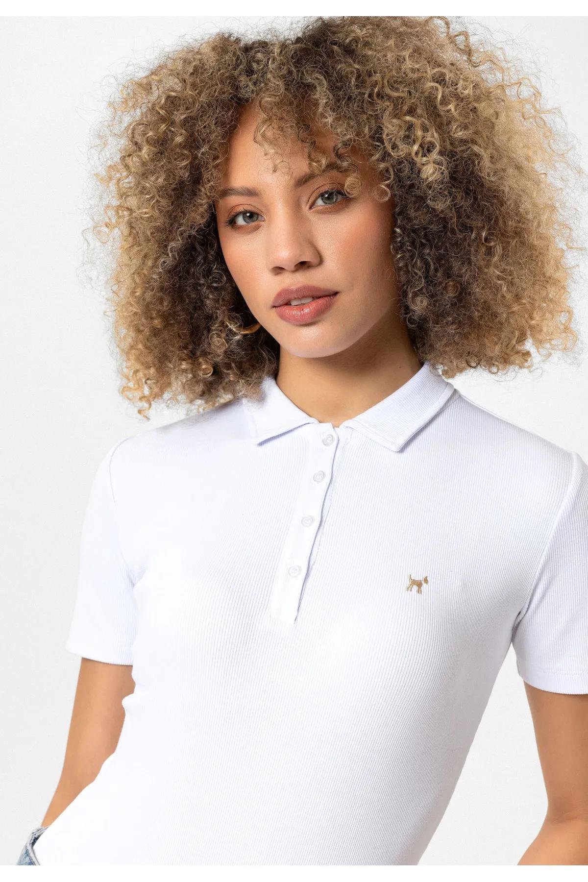 Esperanza Kadın Polo Yaka 2'li Body