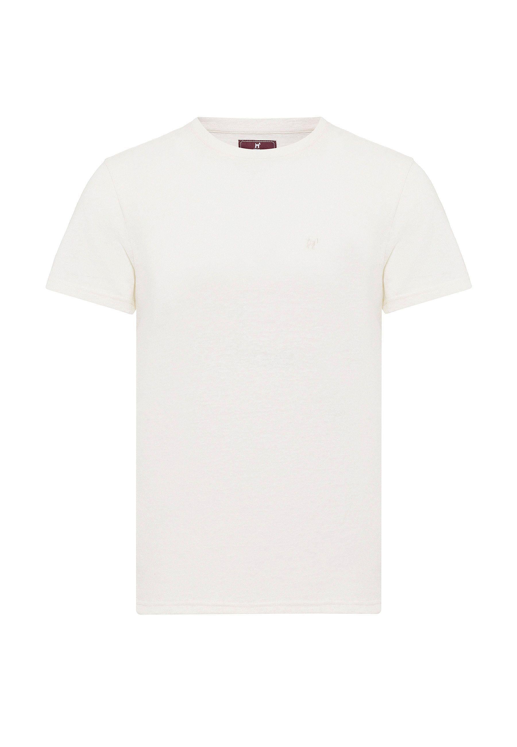 Ethlinde Erkek Ekru Regular Fit T-Shirt