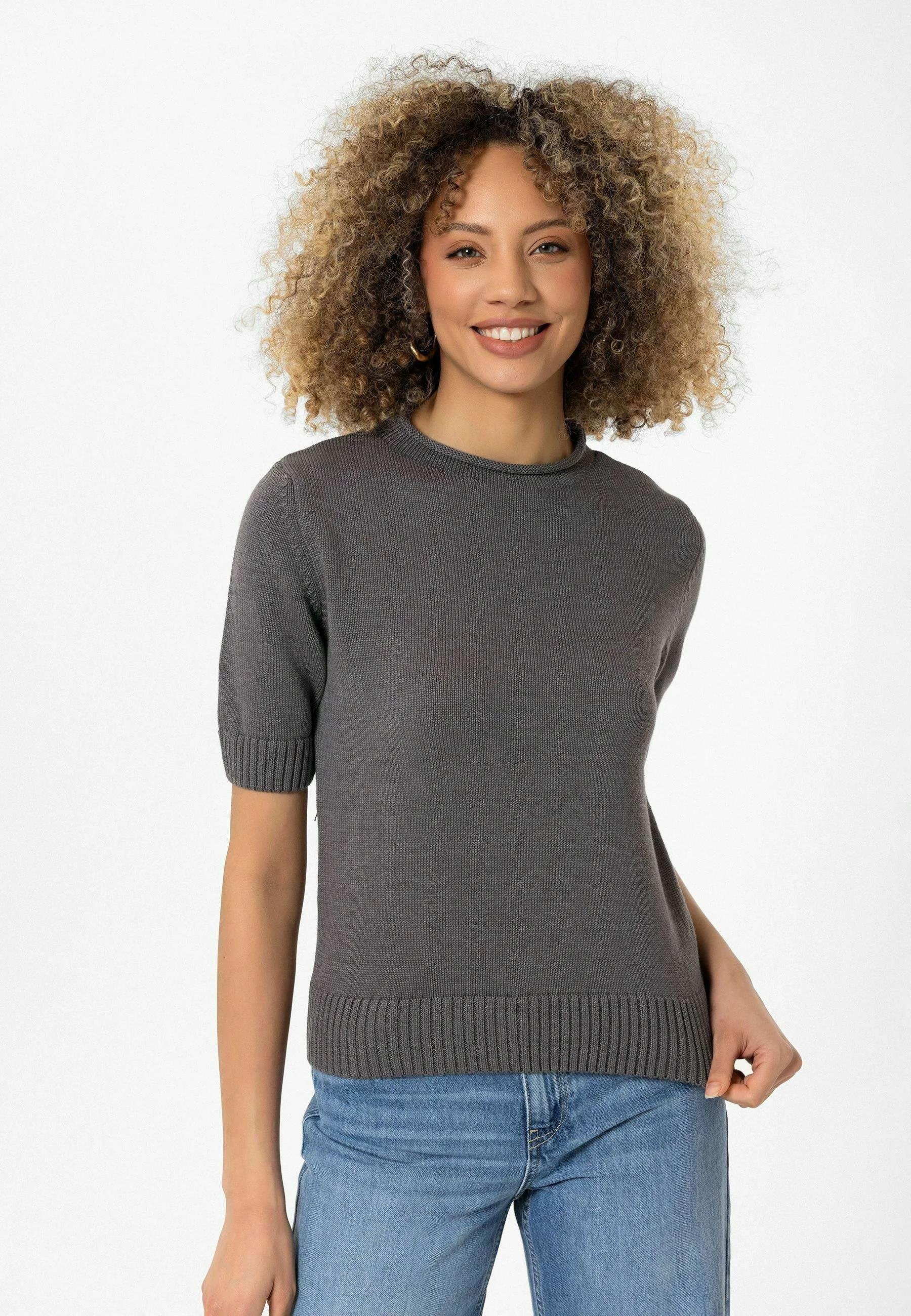 Felina Kadın Slim Fit Triko T-Shirt