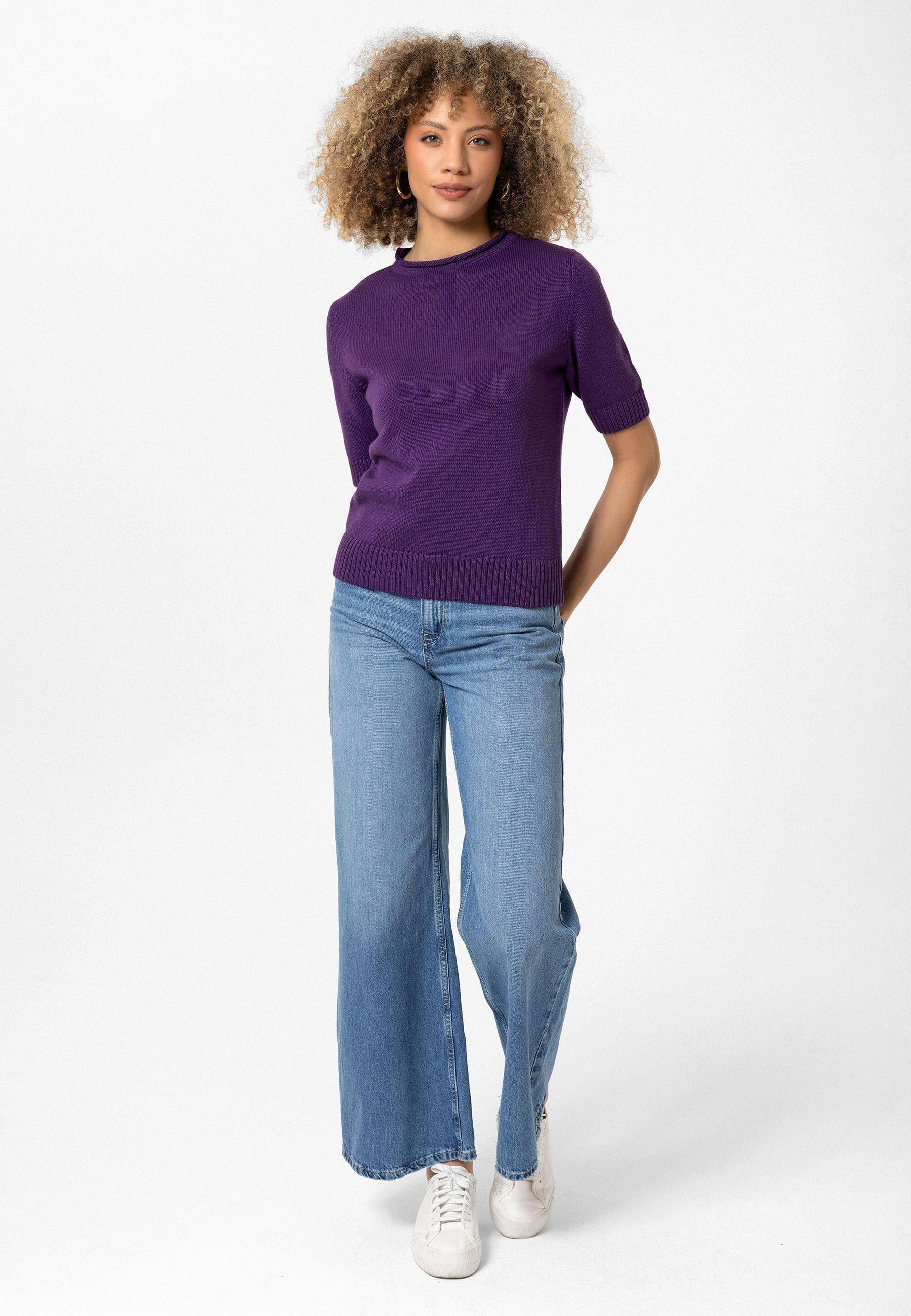 Felina Kadın Slim Fit Triko T-Shirt