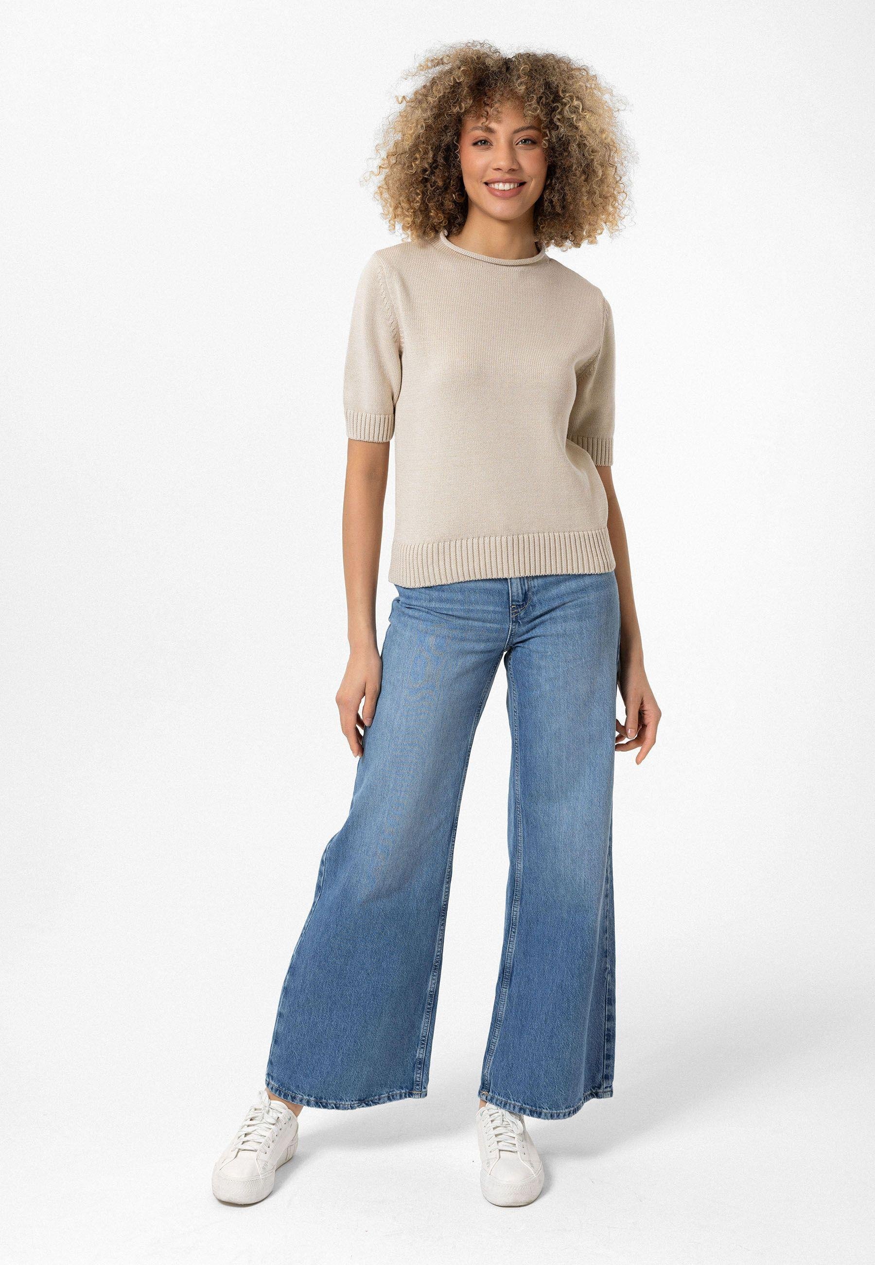 Felina Kadın Slim Fit Triko T-Shirt