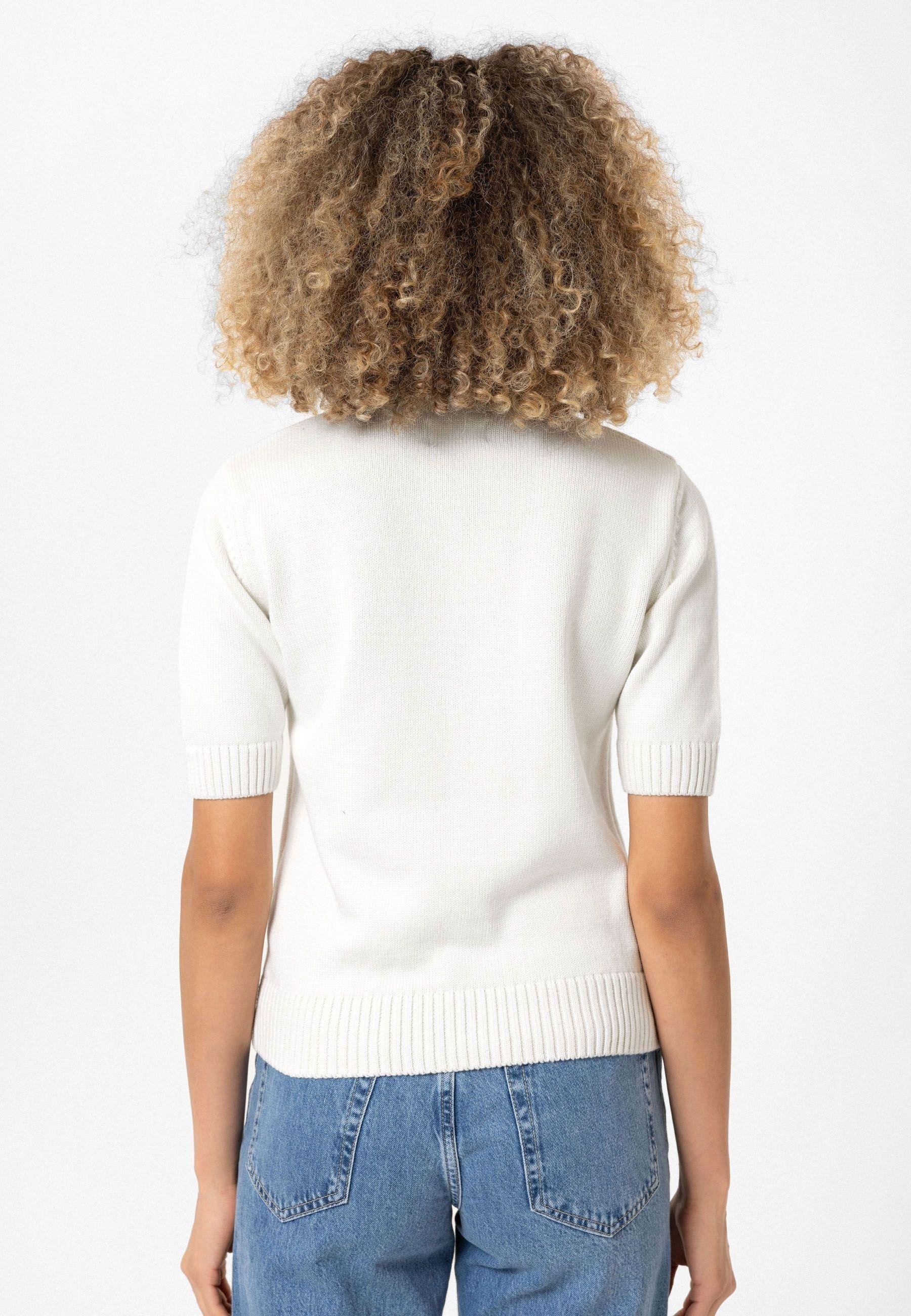 Felina Kadın Slim Fit Triko T-Shirt