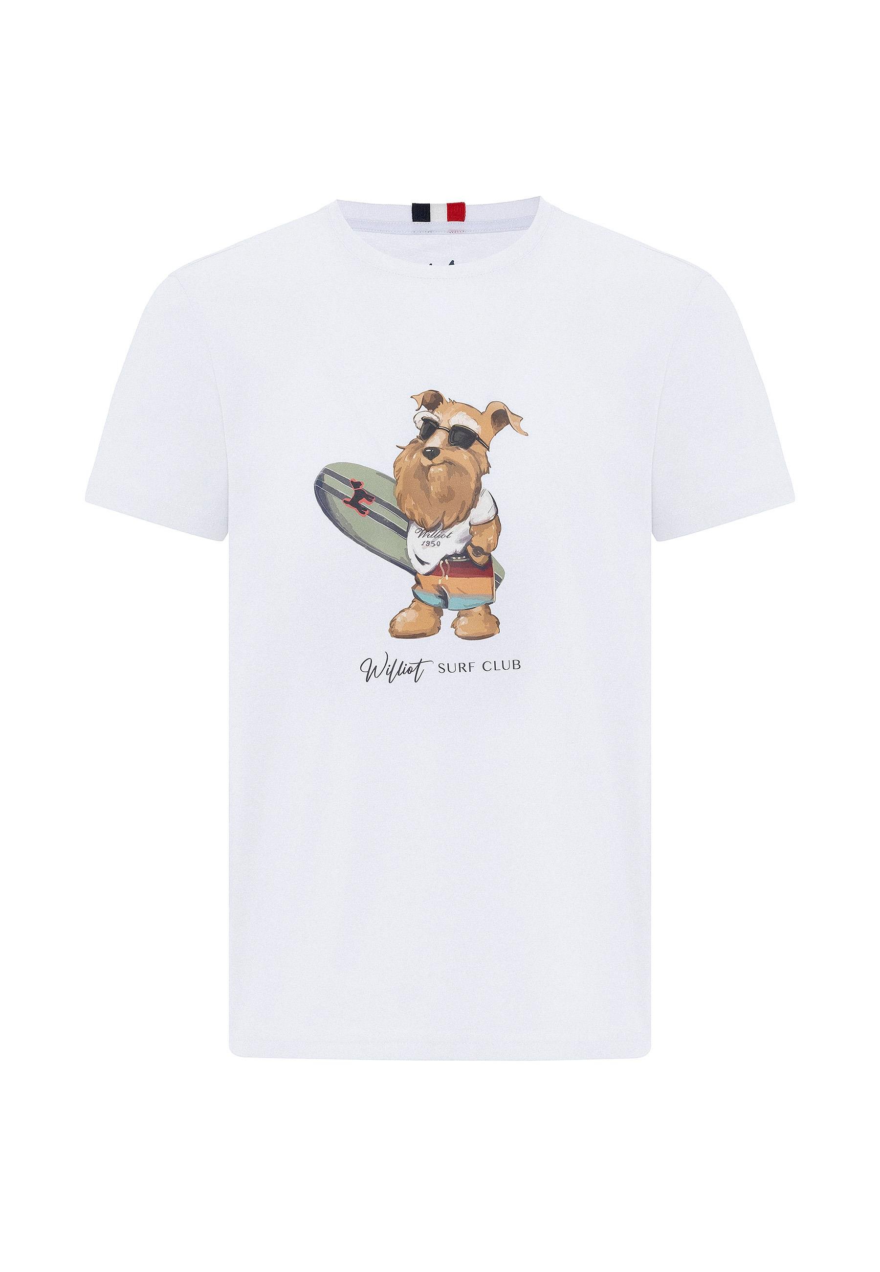 Francisco Erkek Regular Fit Köpek Baskılı T-Shirt