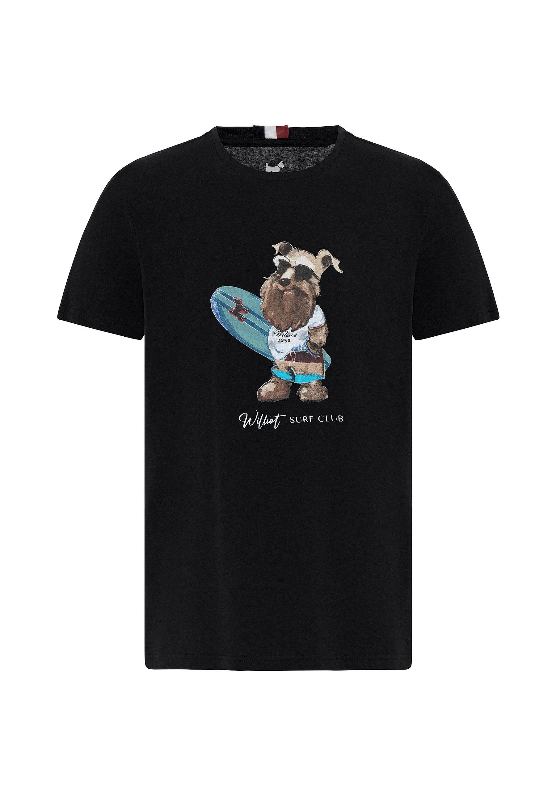 Francisco Erkek Regular Fit Köpek Baskılı T-Shirt