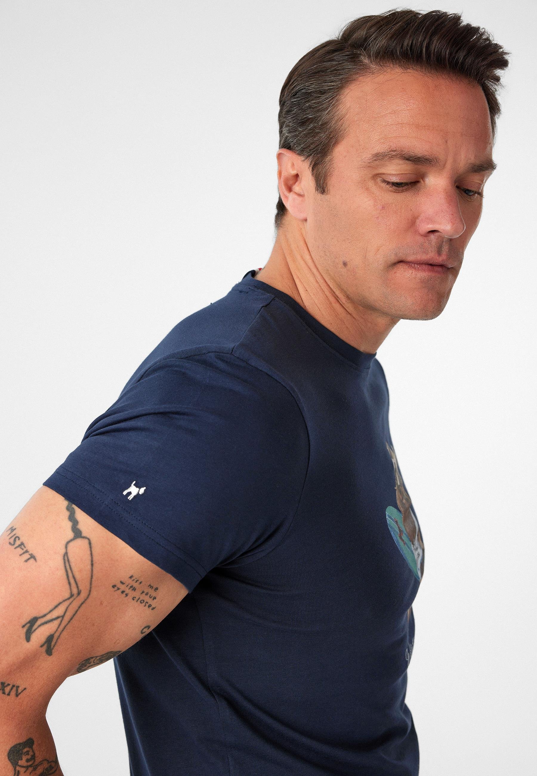 Francisco Erkek Regular Fit Köpek Baskılı T-Shirt
