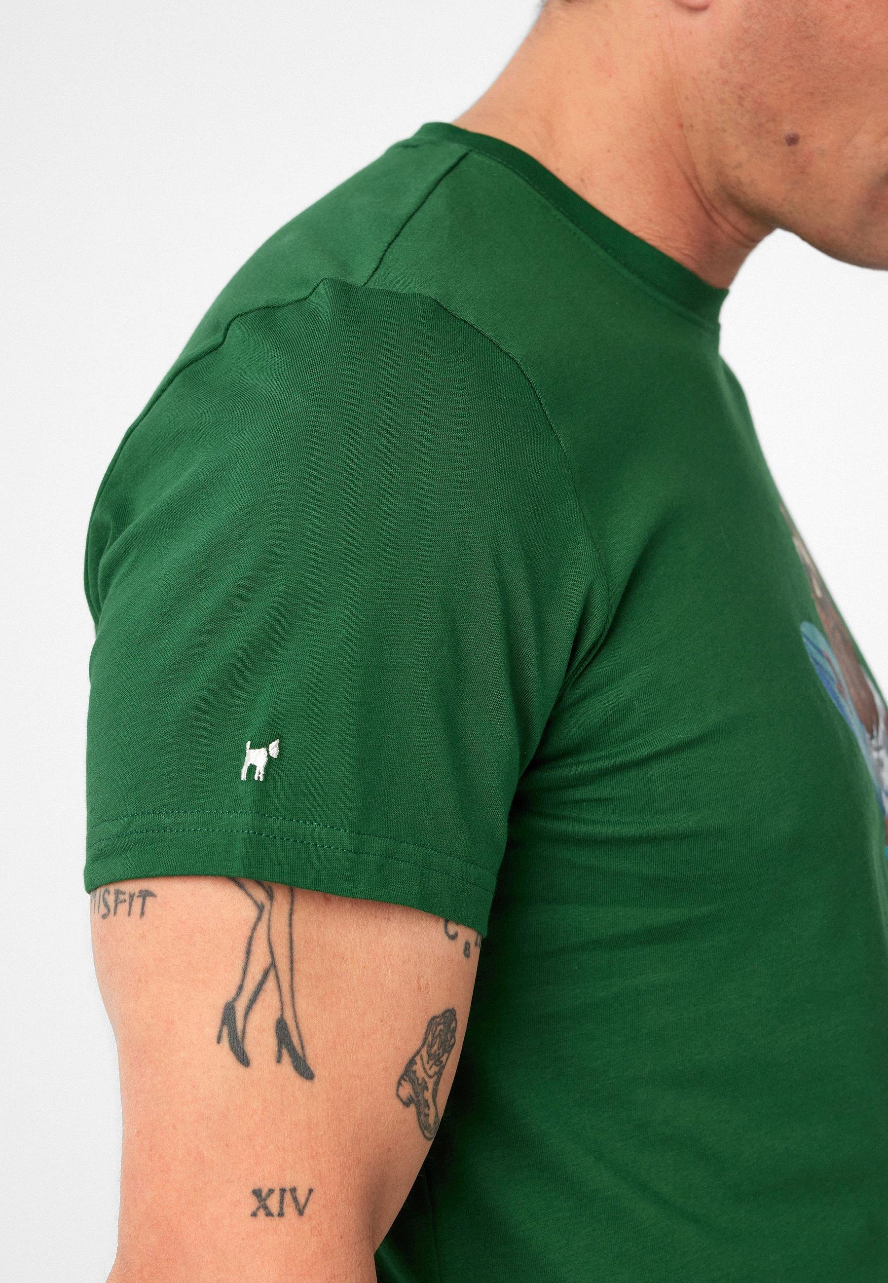 Francisco Erkek Regular Fit Köpek Baskılı T-Shirt