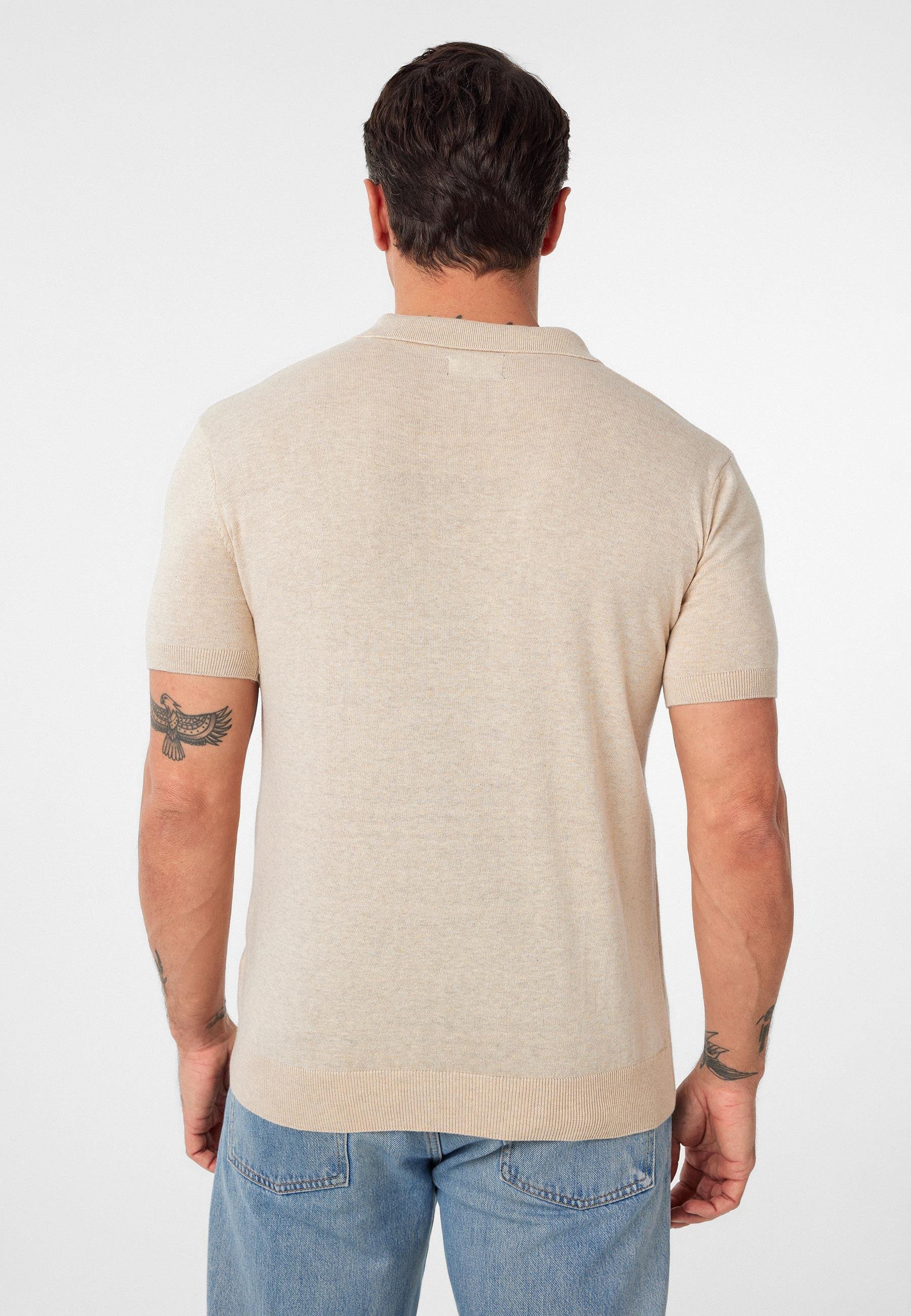Gerhard Erkek Regular Fit Triko Polo Yaka T-Shirt