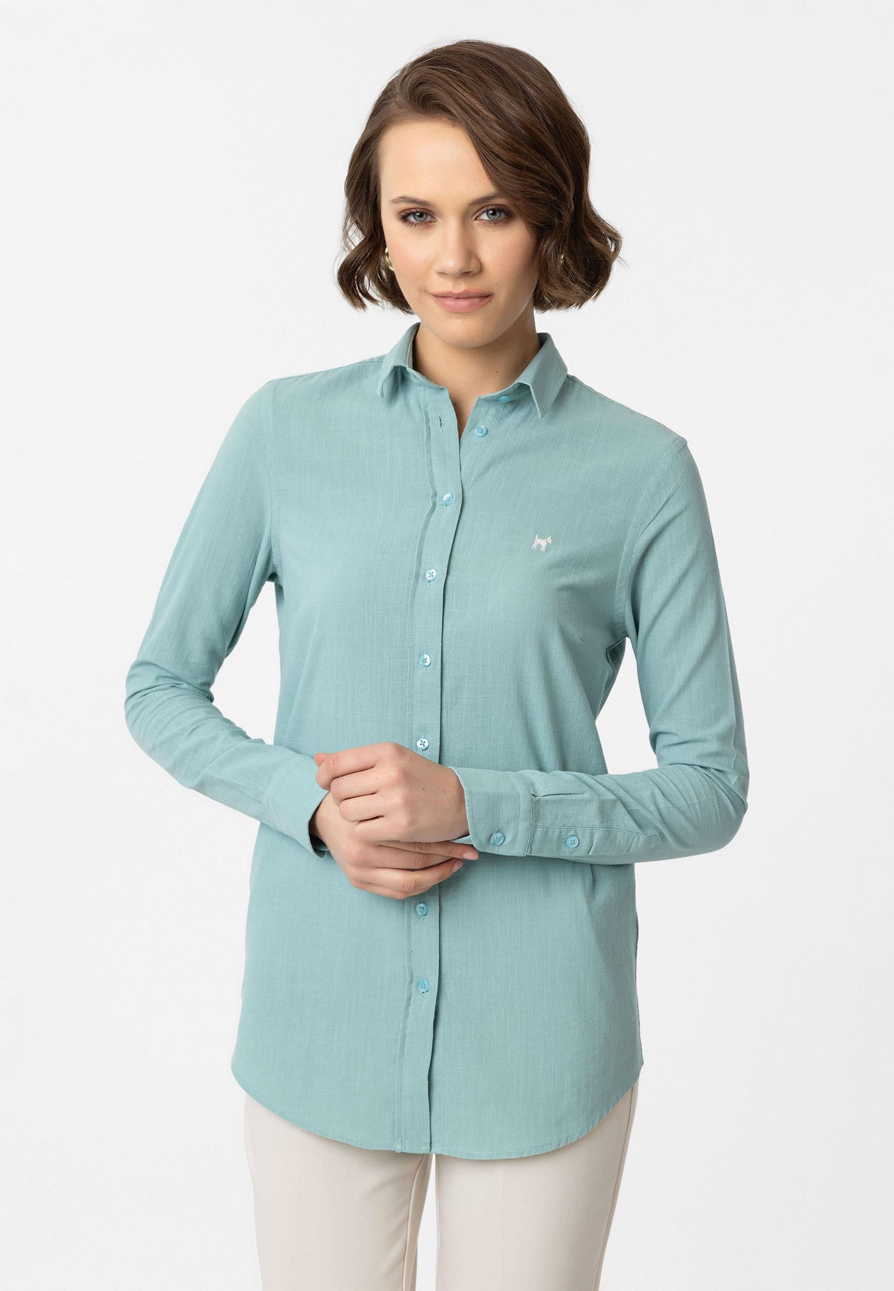 Glorinda Kadın Slim Fit Gömlek