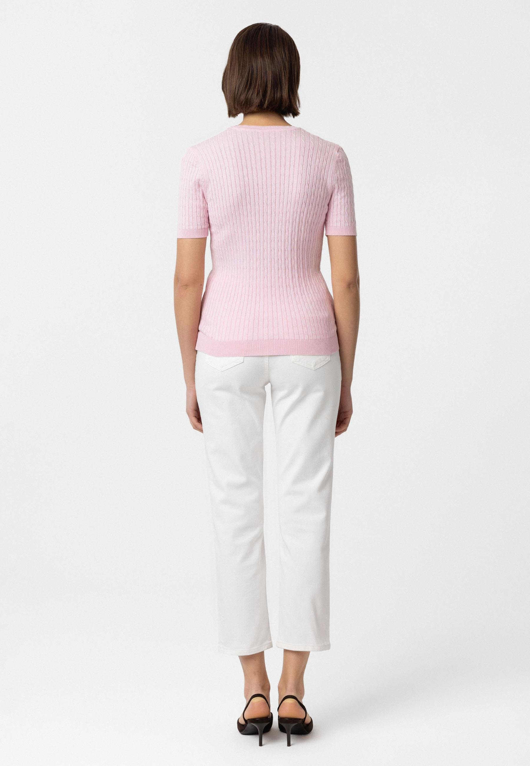 Hanna Kadın Slim Fit Triko T-Shirt