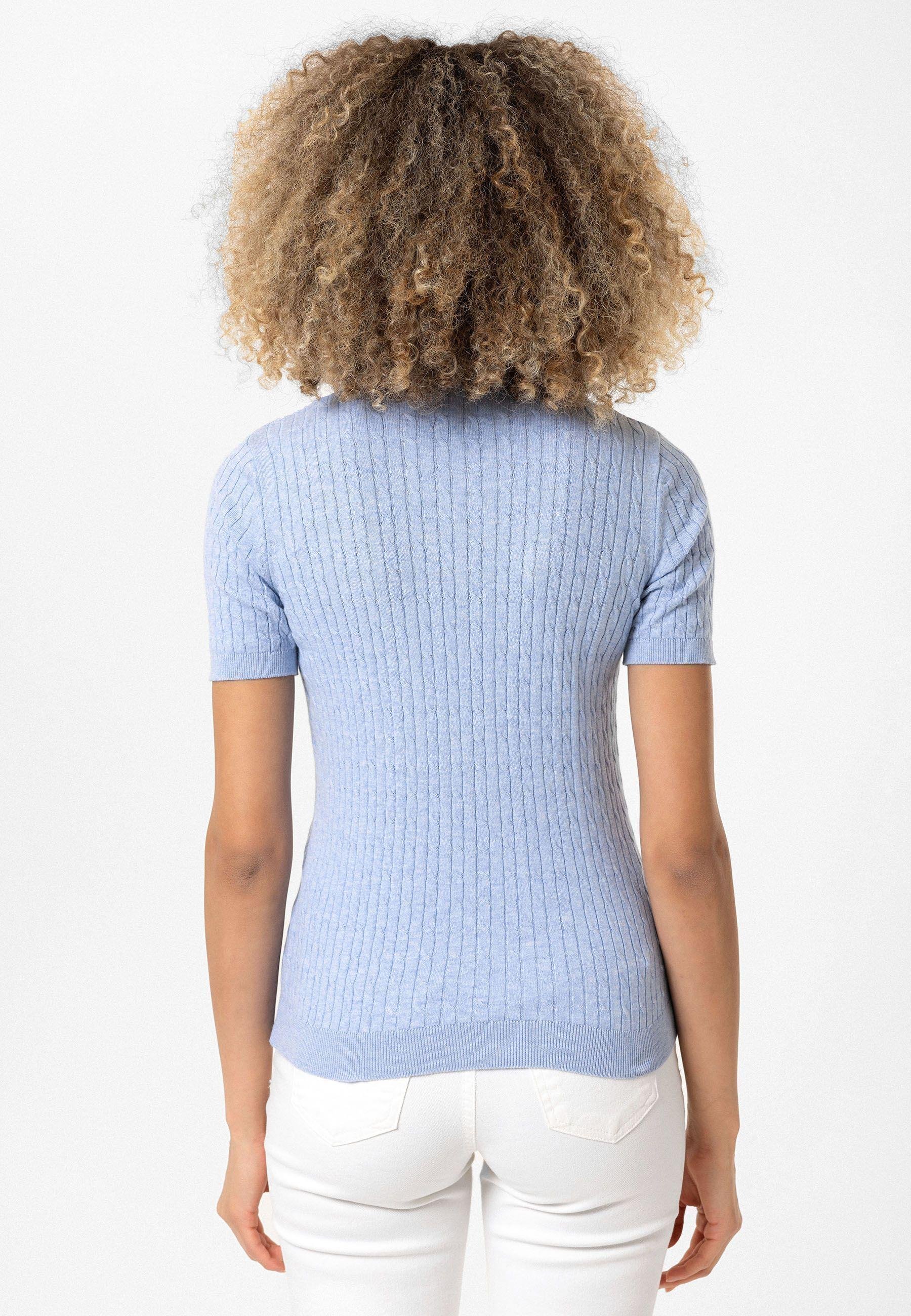 Hanna Kadın Slim Fit Triko T-Shirt