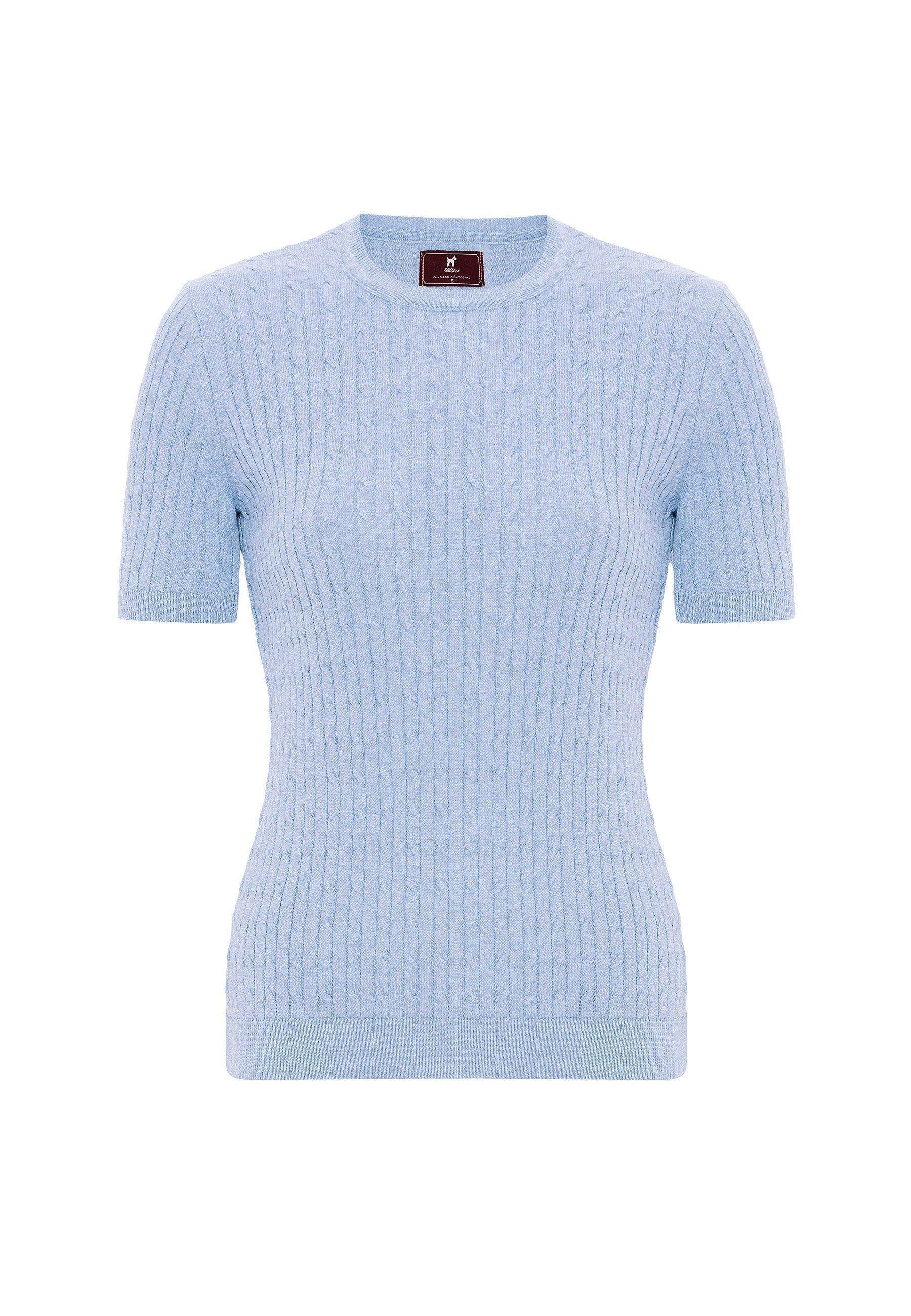 Hanna Kadın Slim Fit Triko T-Shirt