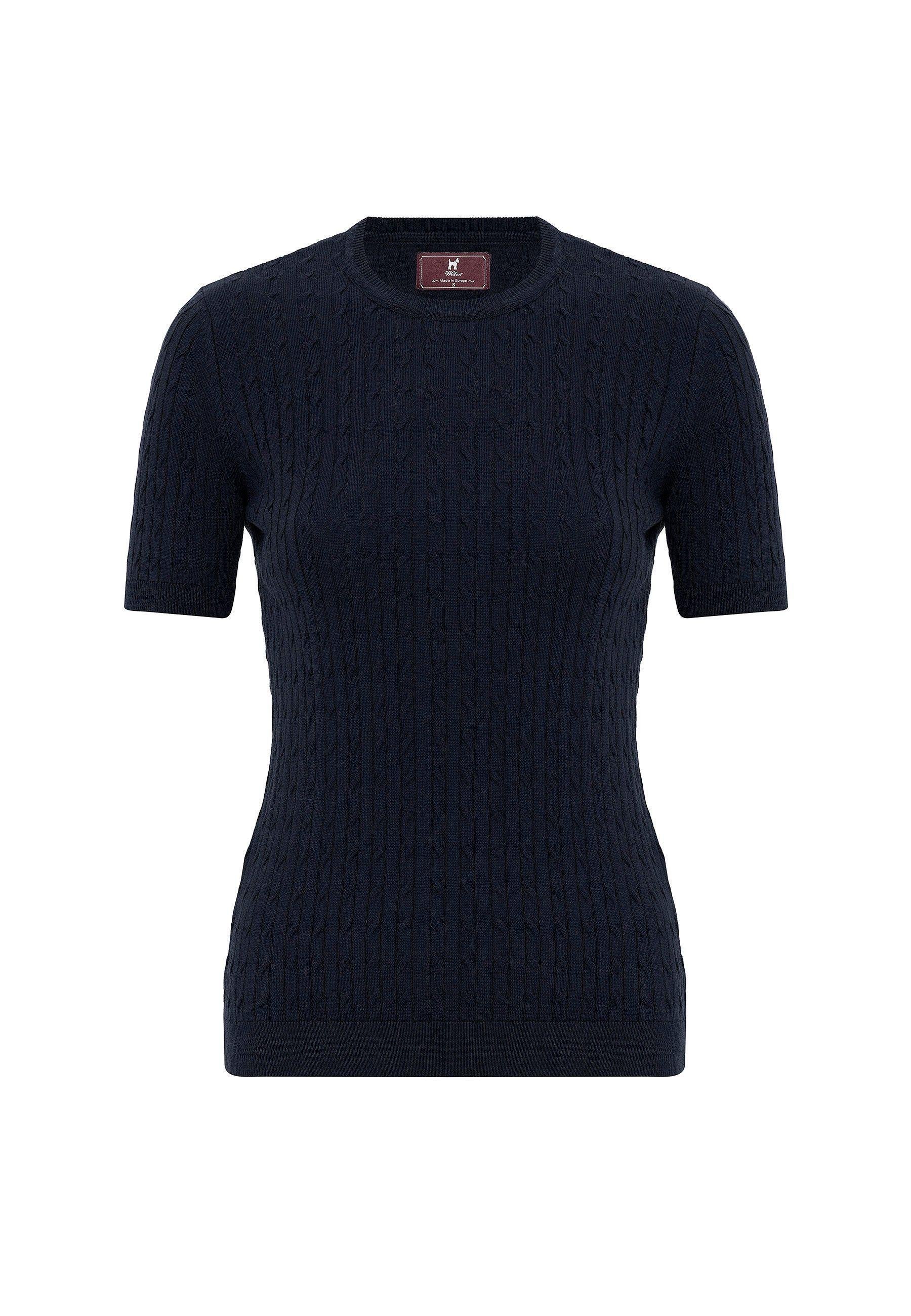 Hanna Kadın Slim Fit Triko T-Shirt